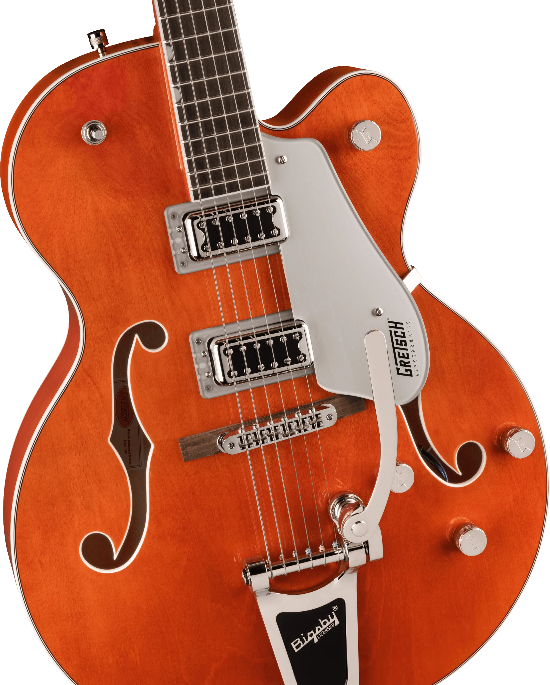 Gretsch G5420T Electromatic Classic Hollow Body Single Cut w/ Bigsby - Orange Stain - Image 4