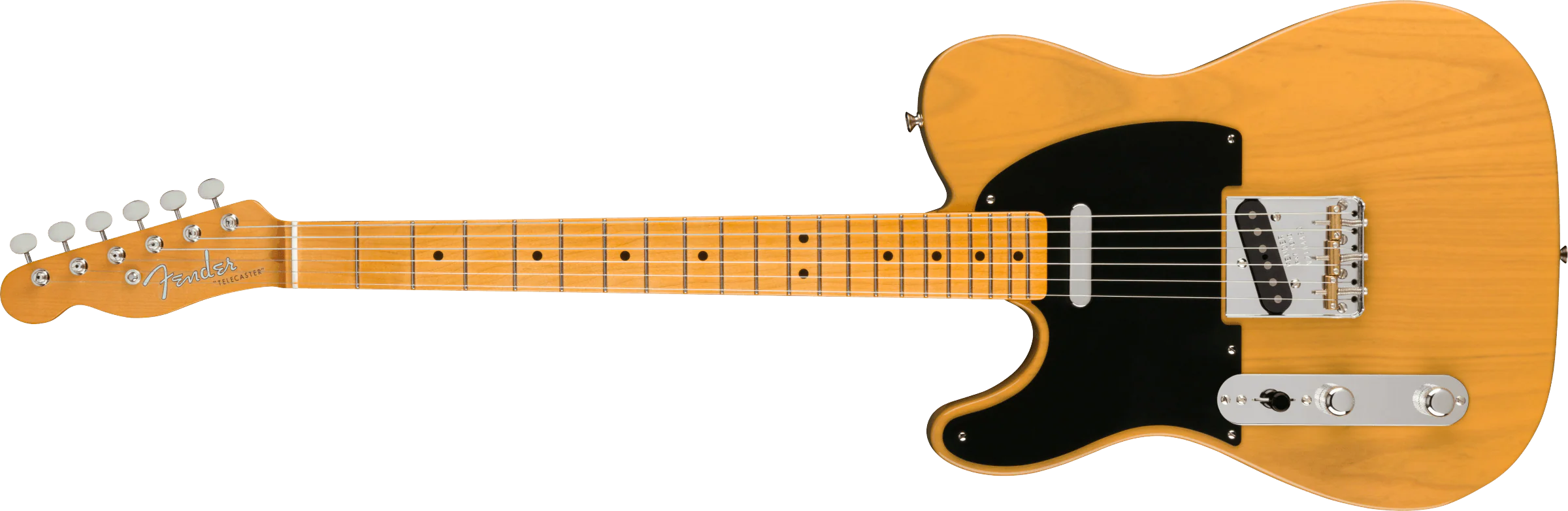 Fender American Vintage II 1951 Telecaster - Left-Hand - Butterscotch Blonde - Image 2