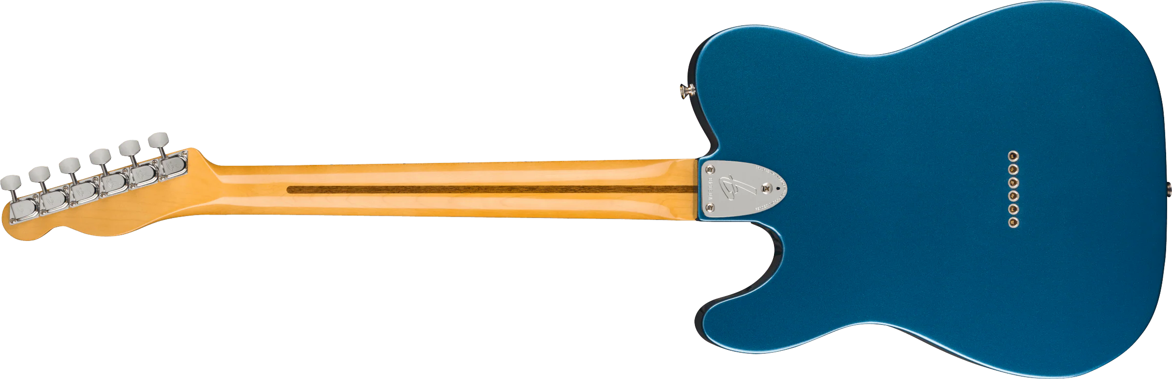 Fender American Vintage II 1972 Telecaster Thinline - Maple Fingerboard, Lake Placid Blue - Image 3