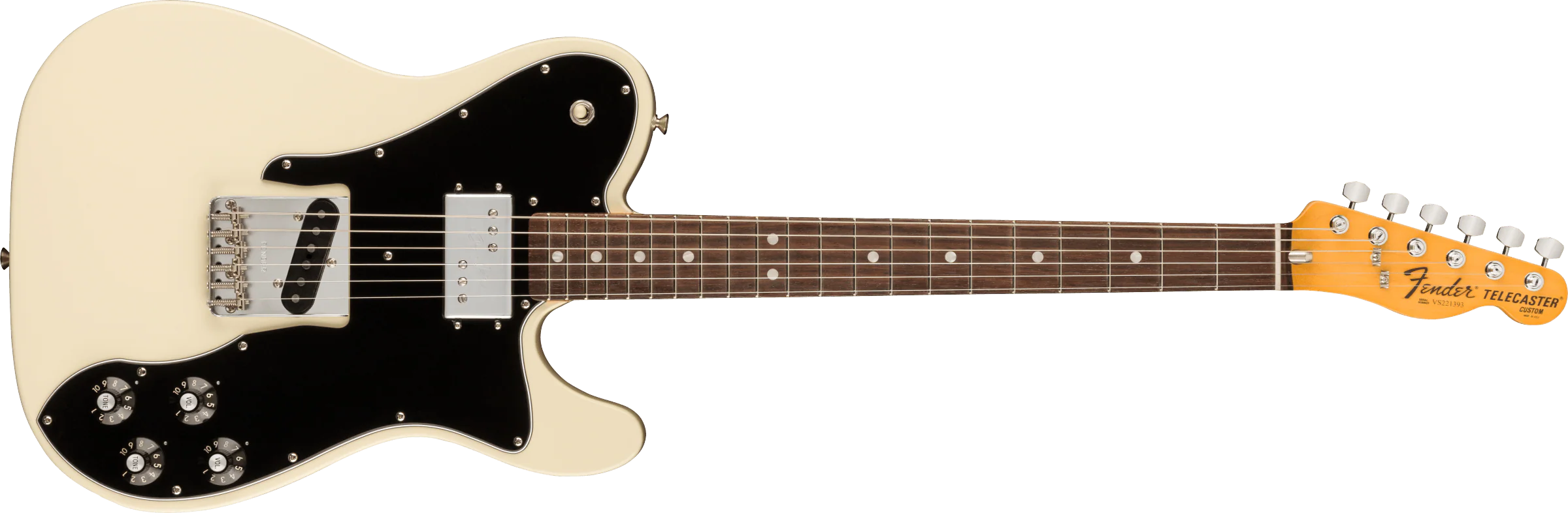 Fender American Vintage II 1977 Telecaster Custom - Olympic White - Image 3