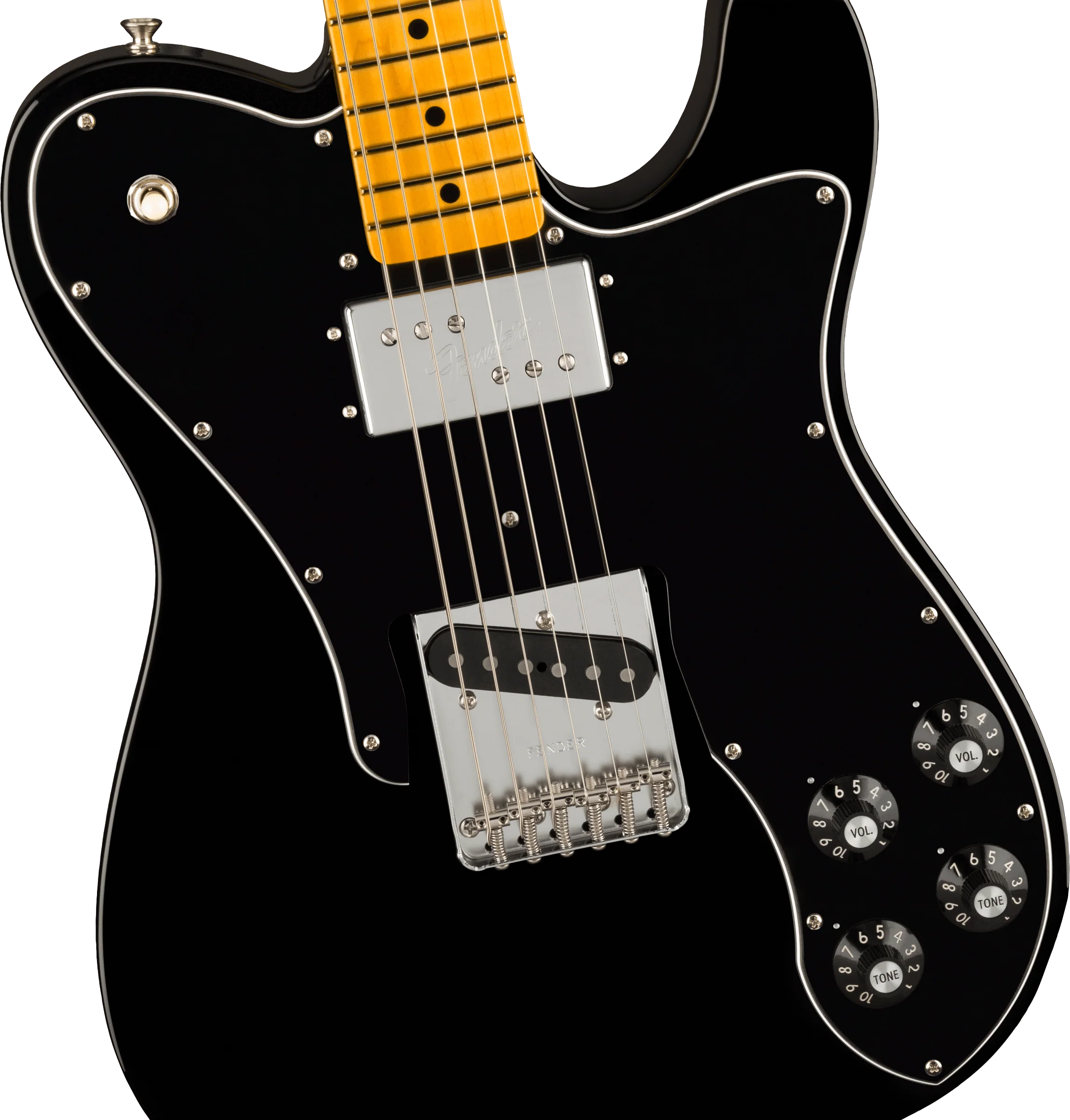 Fender American Vintage II 1977 Telecaster Custom - Black - Image 5