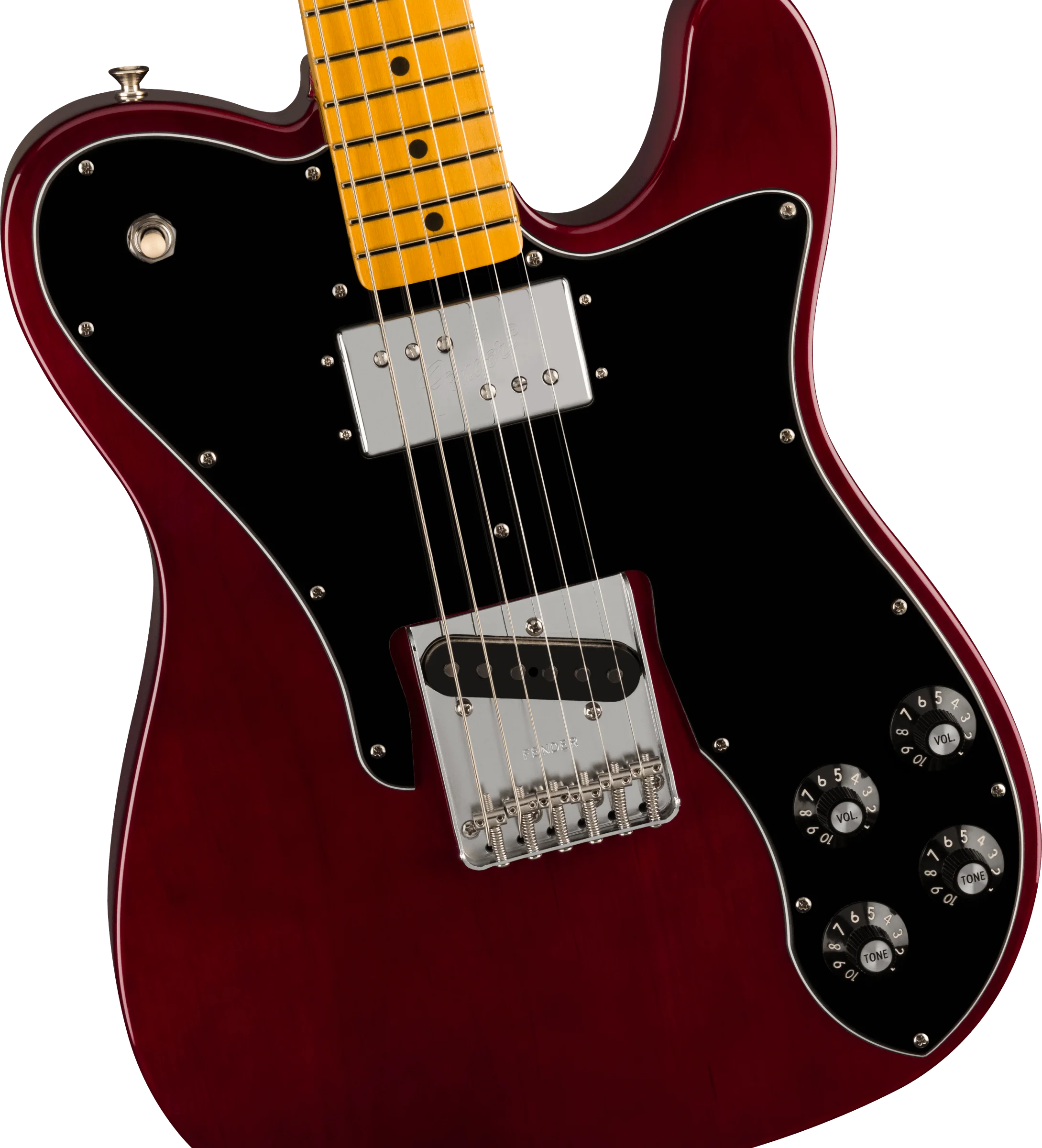 Fender American Vintage II 1977 Telecaster Custom - Wine - Image 5