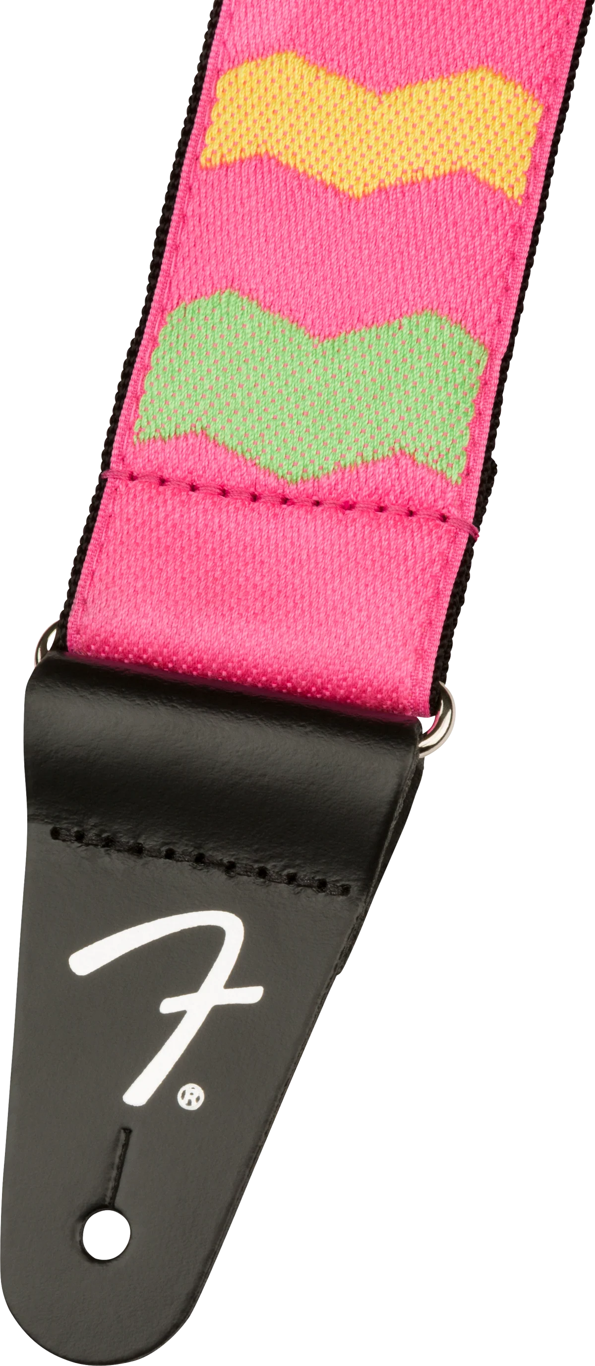 Fender Mononeon Woven Pink Strap - Image 2