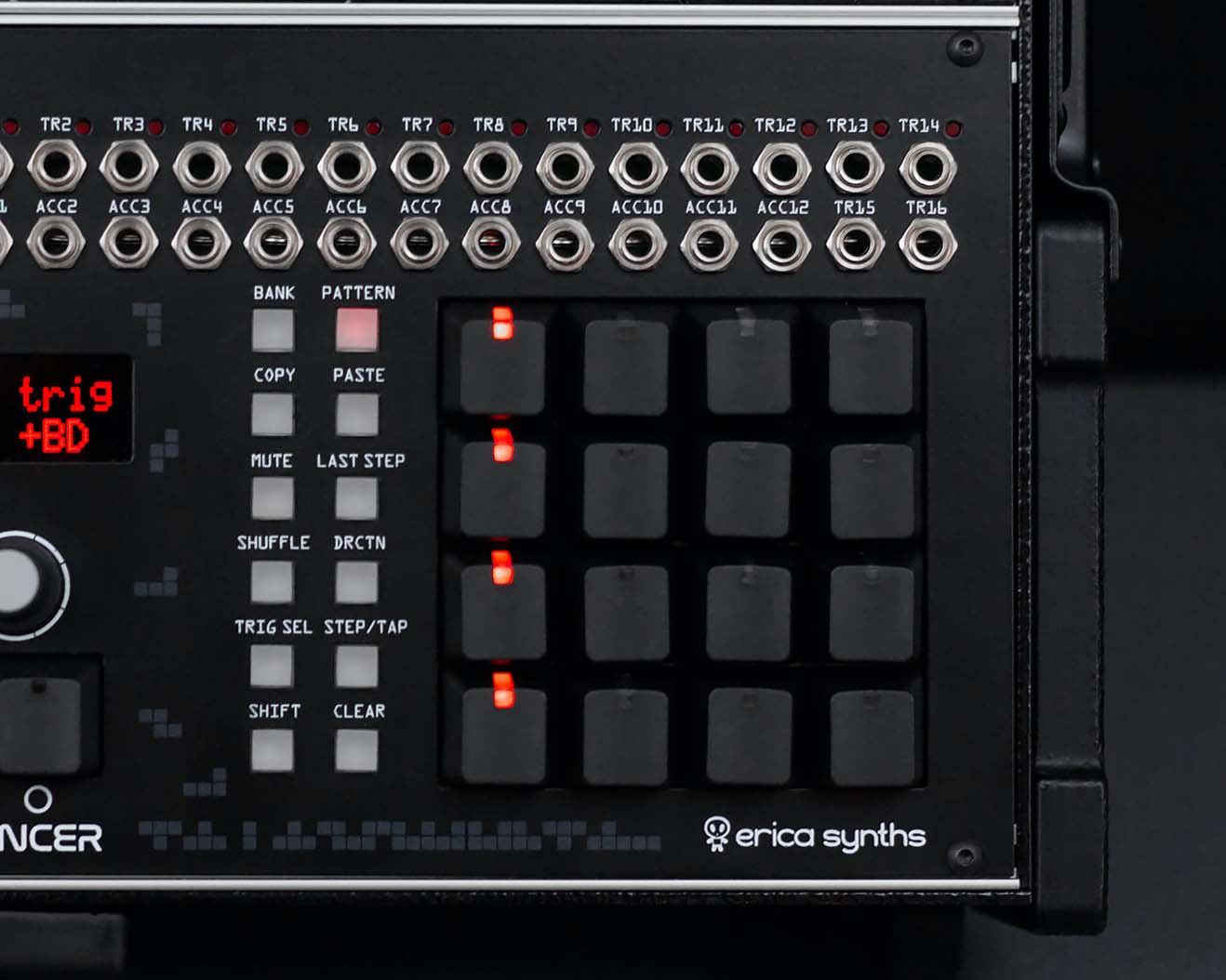 Erica Synths Black Key Set (Drum Sequencer)