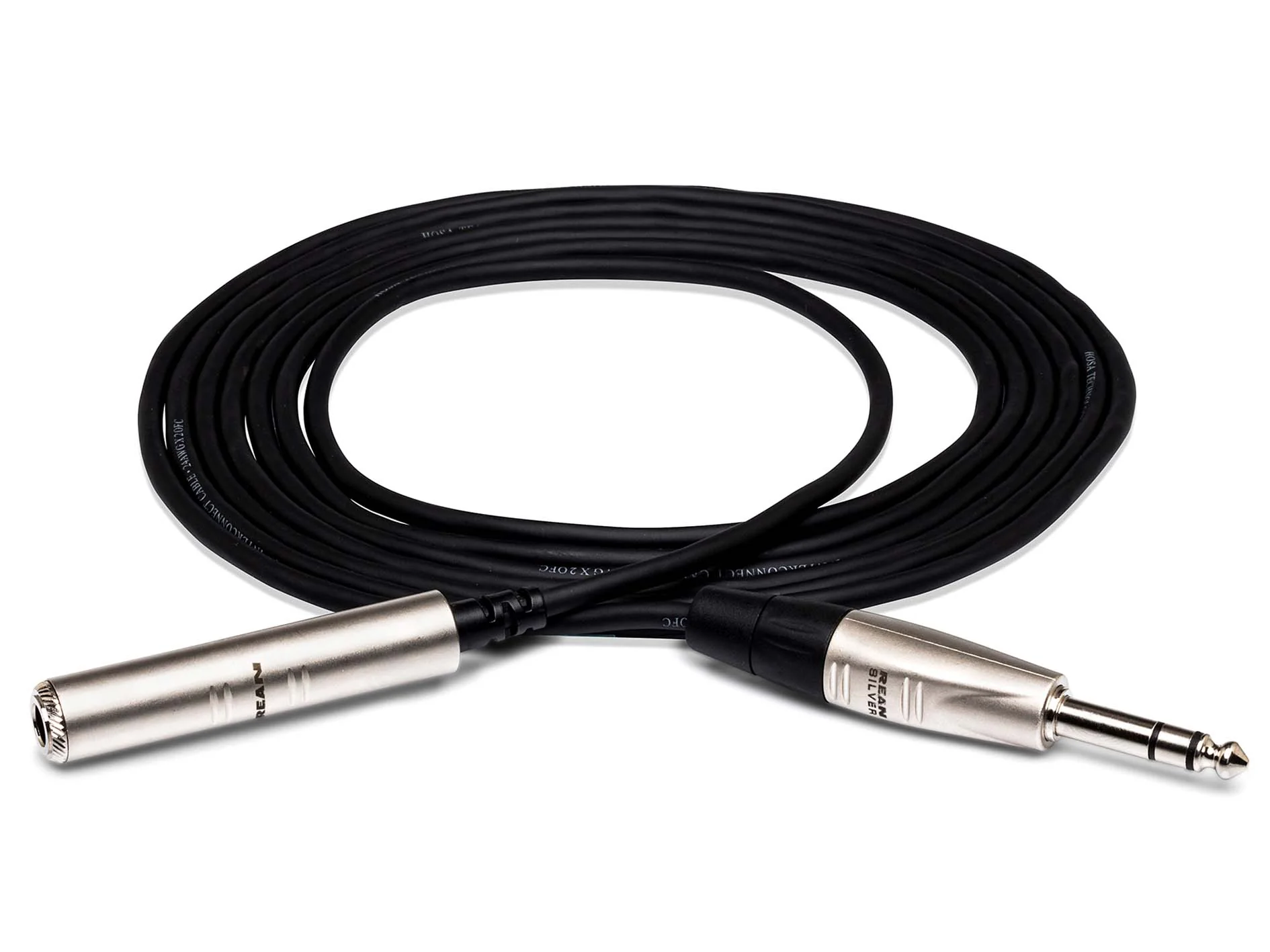 Hosa Technology Headphone Extension Pro 10ft 1/4" TRSF to 1/4" TRS - HXSS-010