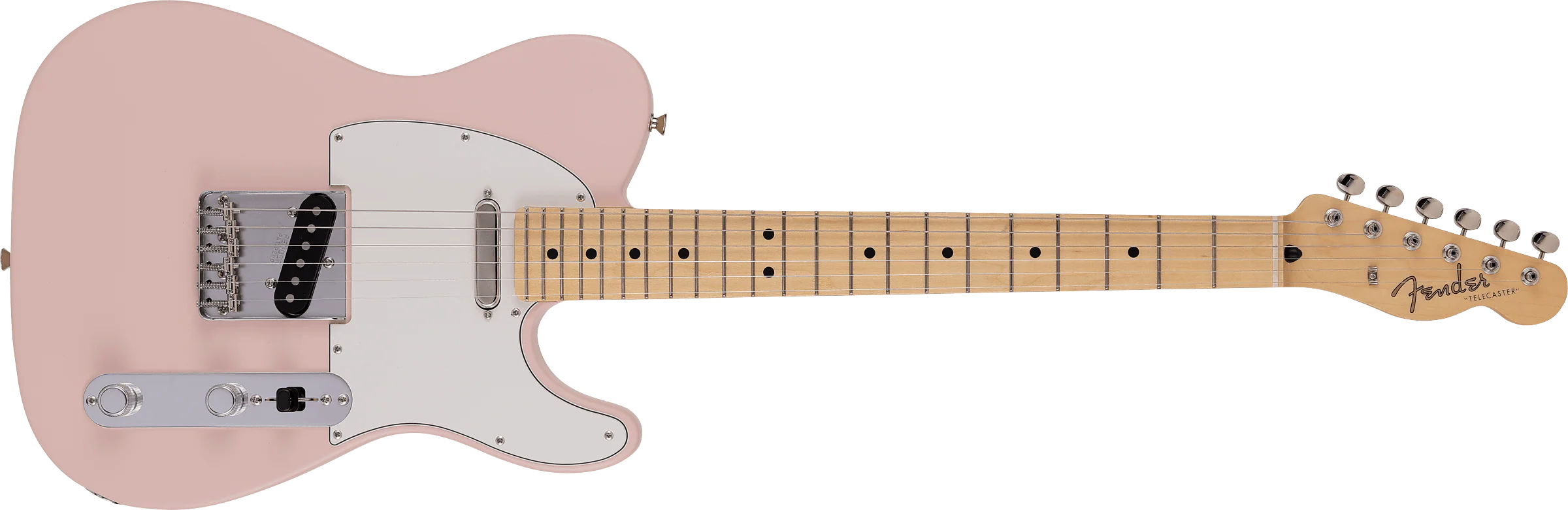 Fender Made in Japan Junior Collection Telecaster - Satin Shell Pink - Image 4