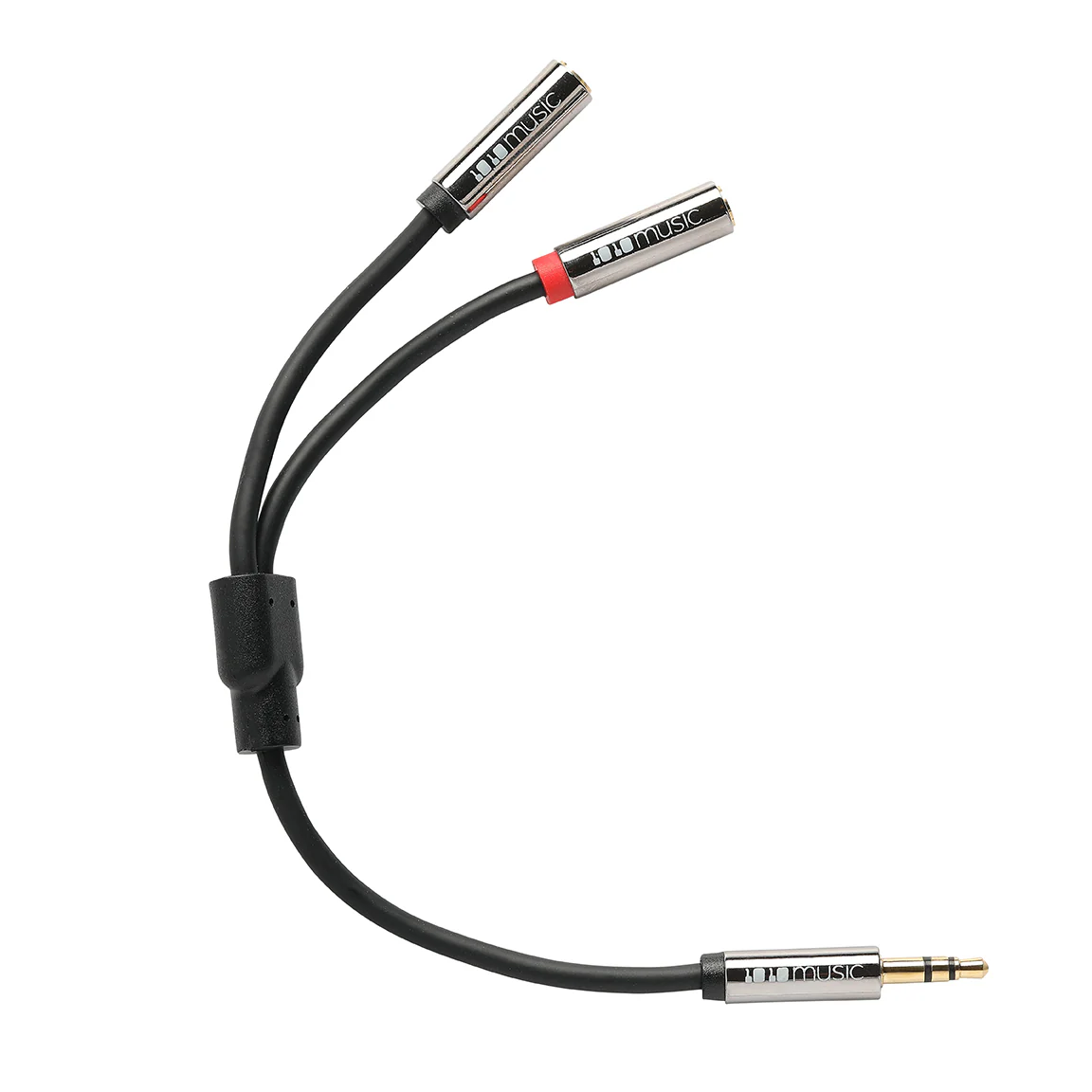 1010Music 15cm 3.5 mm Male to Female Stereo Breakout Cable - 3 Pack - Image 2