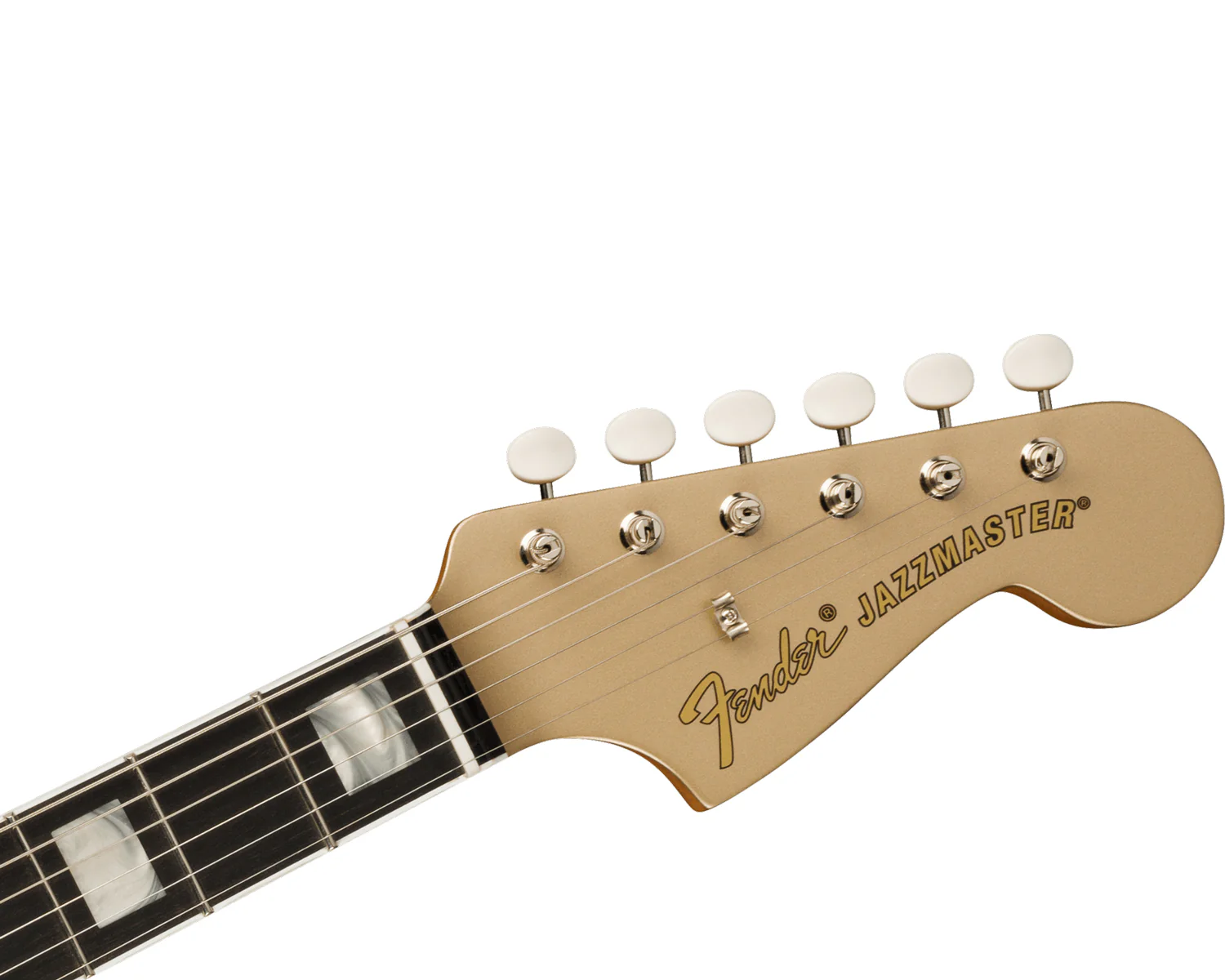 Fender Gold Foil Jazzmaster - Shoreline Gold with Ebony Fingerboard - Image 3