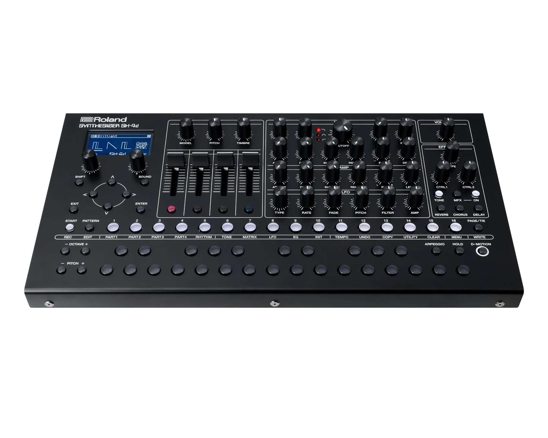 B Stock Roland SH-4d Desktop Synthesizer - Image 3