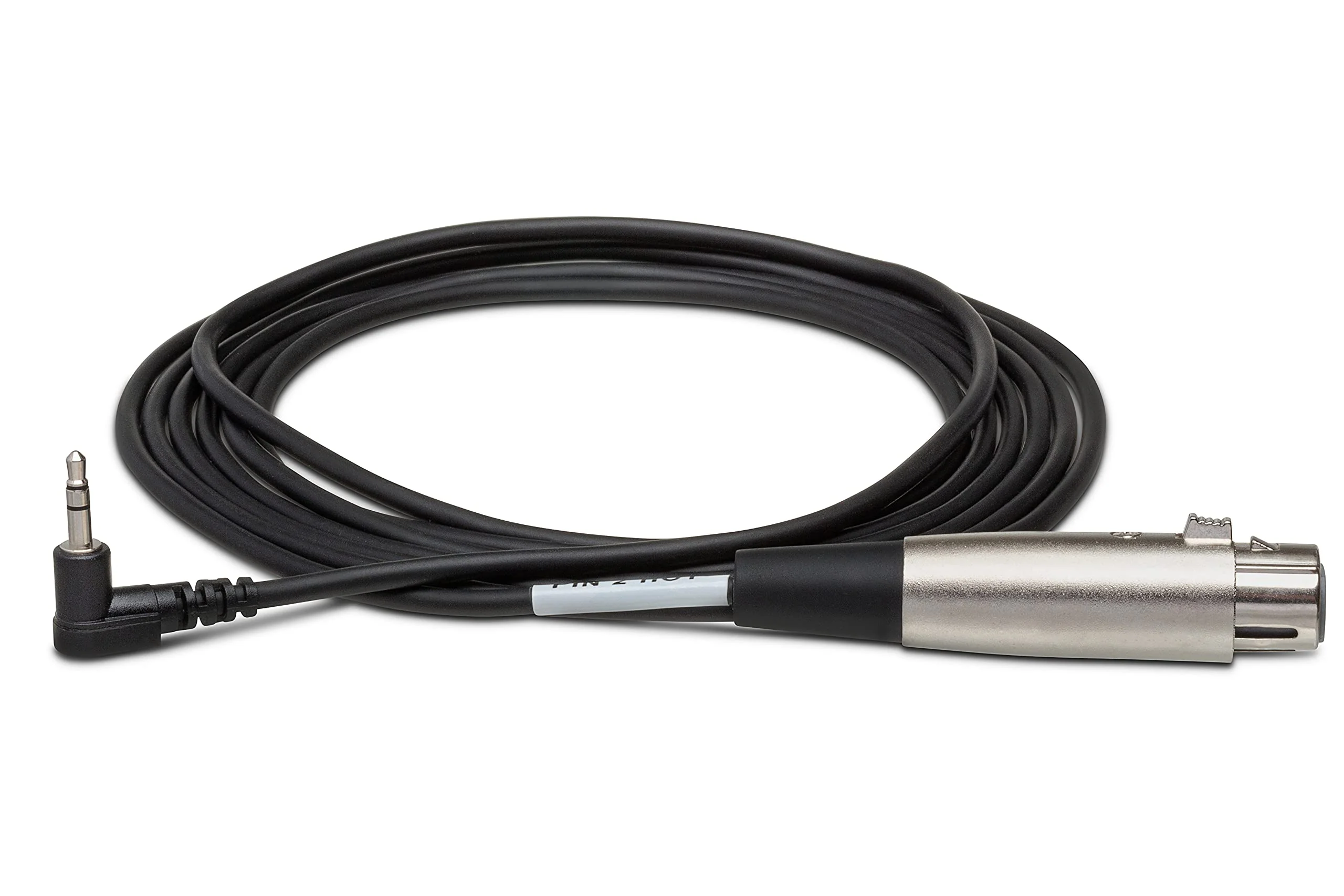 Hosa Technology XVM105M Right-Angle 3.5mm TRS to XLR(M) Microphone Cable (5ft) - Image 2