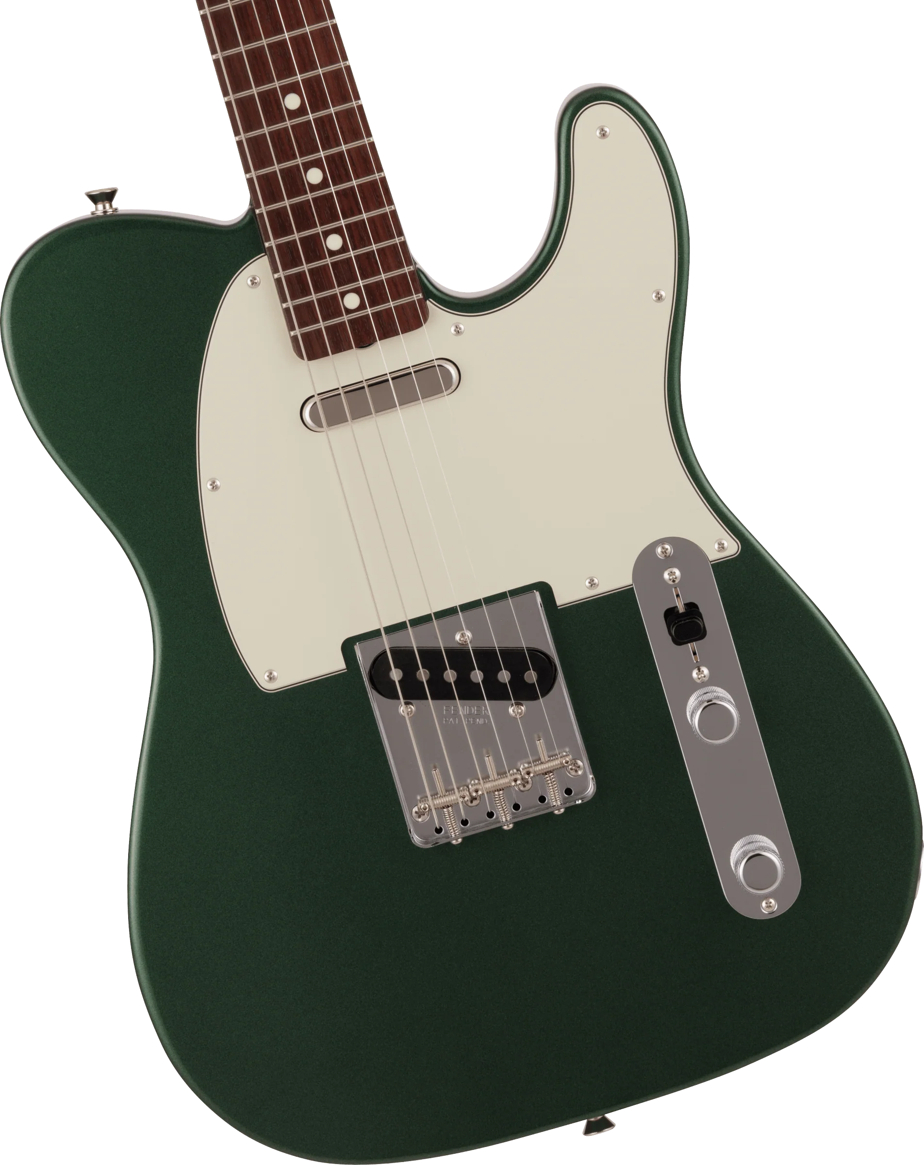 Fender 2023 Collection Made in Japan Traditional 60s Telecaster - Aged Sherwood Green Metallic - Image 6