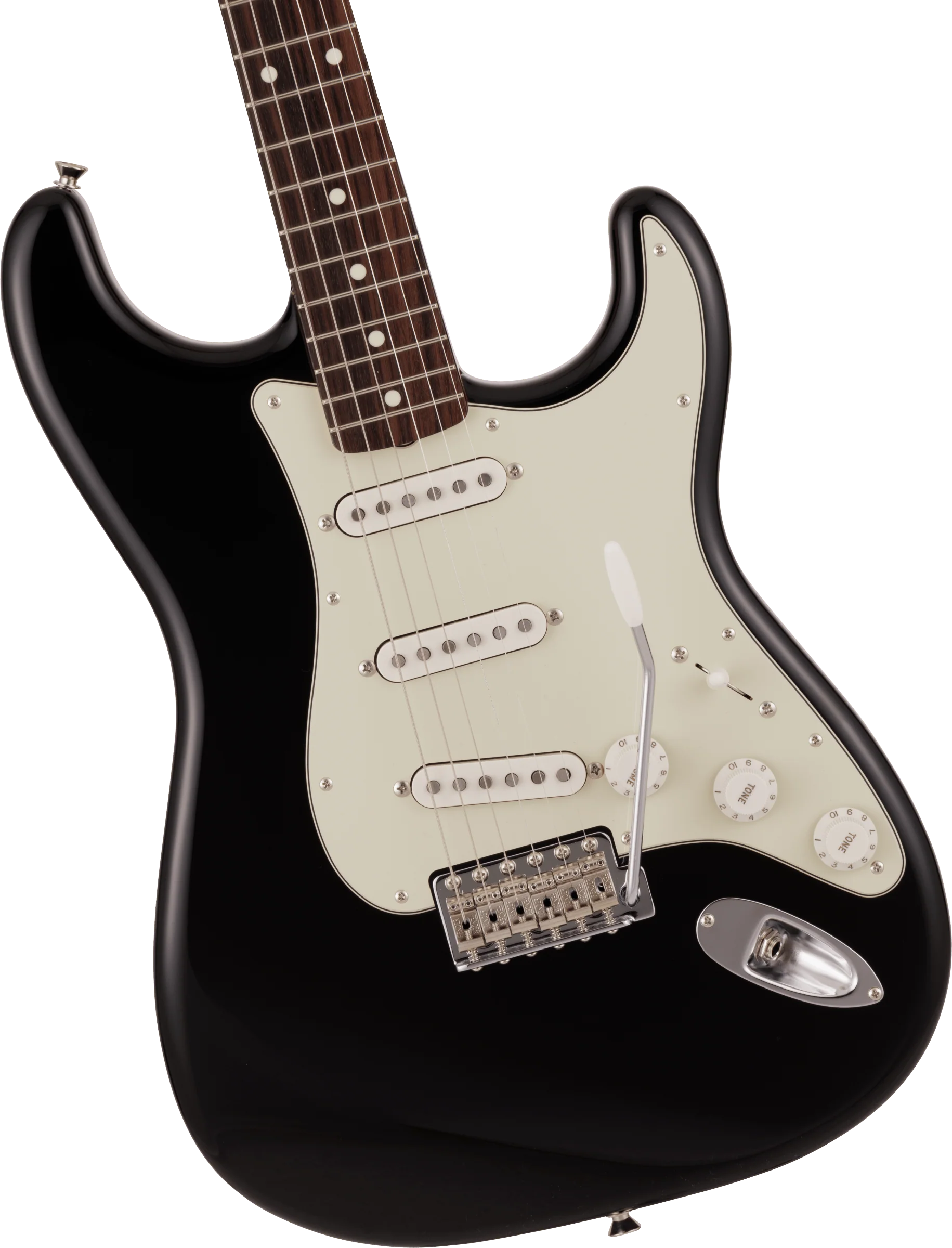 Fender 2023 Collection Made in Japan Traditional '60s Stratocaster - Black - Image 6