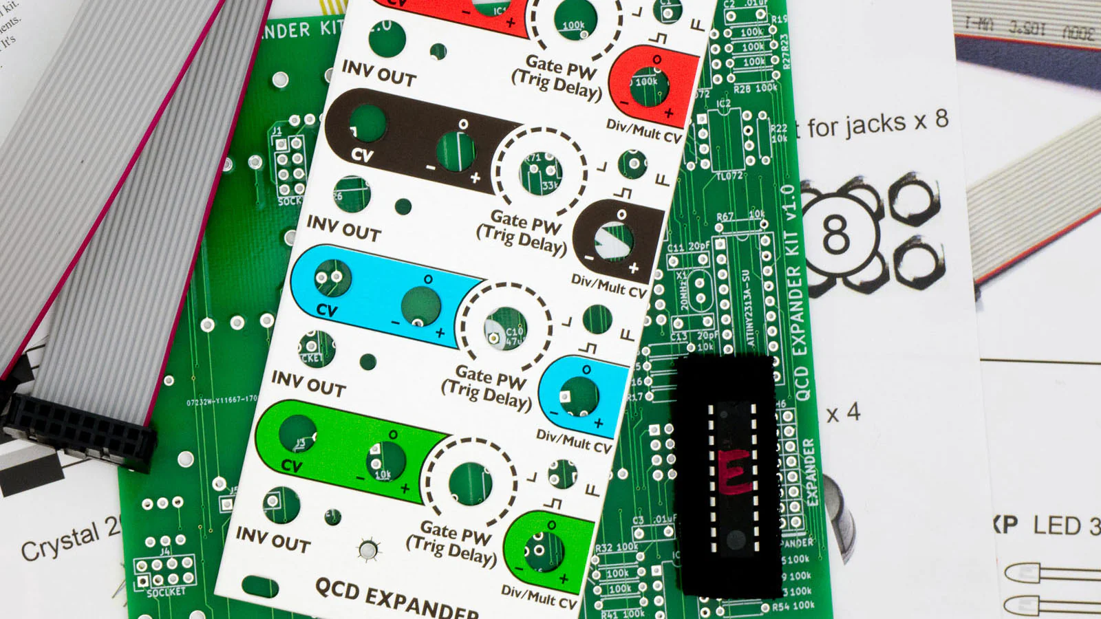 4ms Quad Clock Distributor Expander [Full Kit] - Image 2