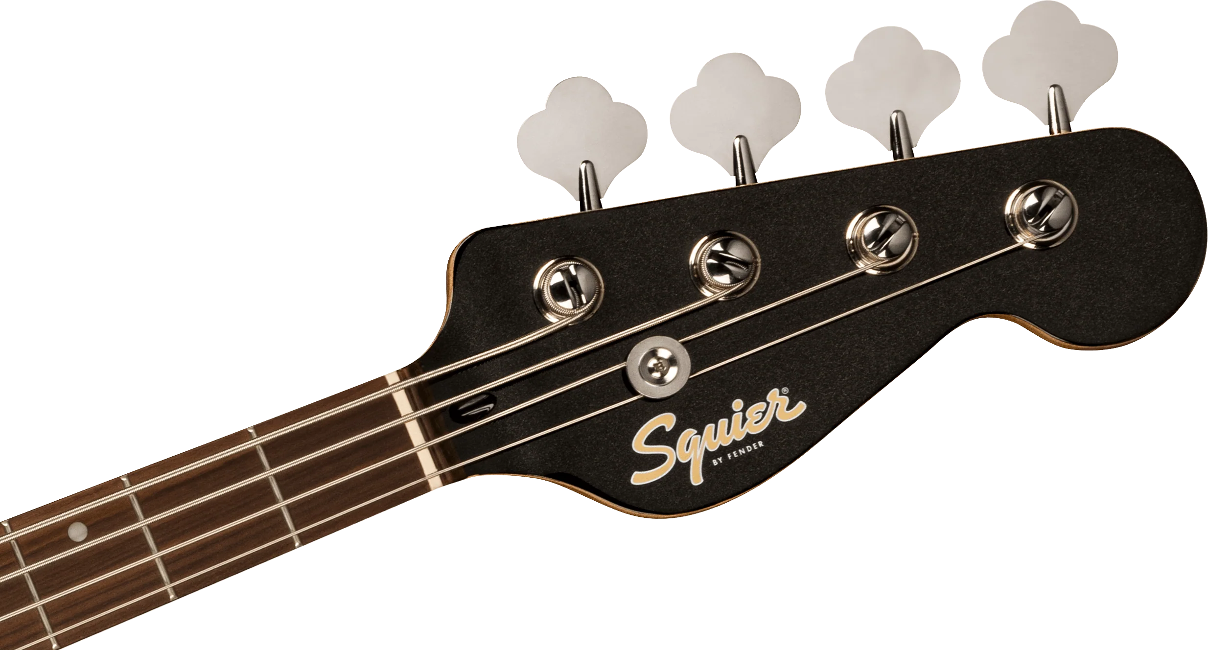 Fender Squier Paranormal Rascal Bass HH - Metallic Black - Image 2