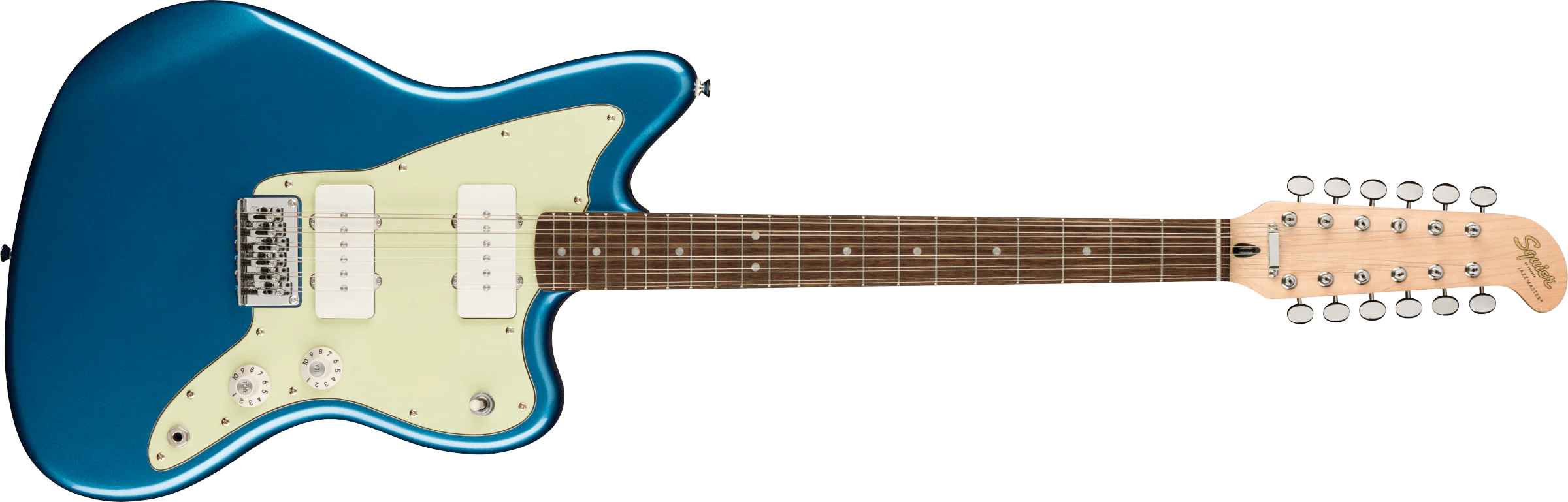 Fender Squier Paranormal Jazzmaster XII - Lake Placid Blue - Image 4