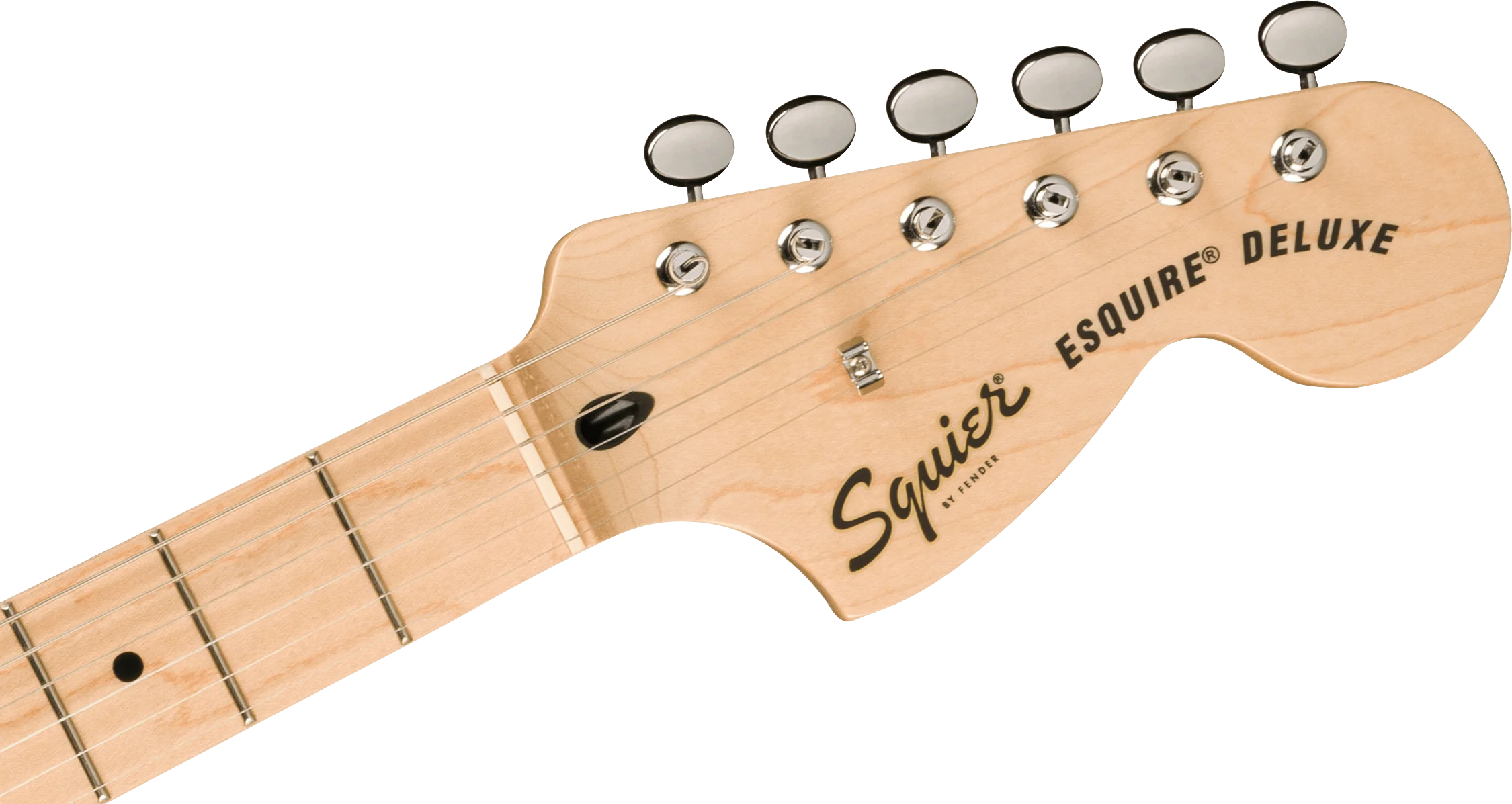 Fender Squier Paranormal Esquire Deluxe - Metallic Black - Image 2