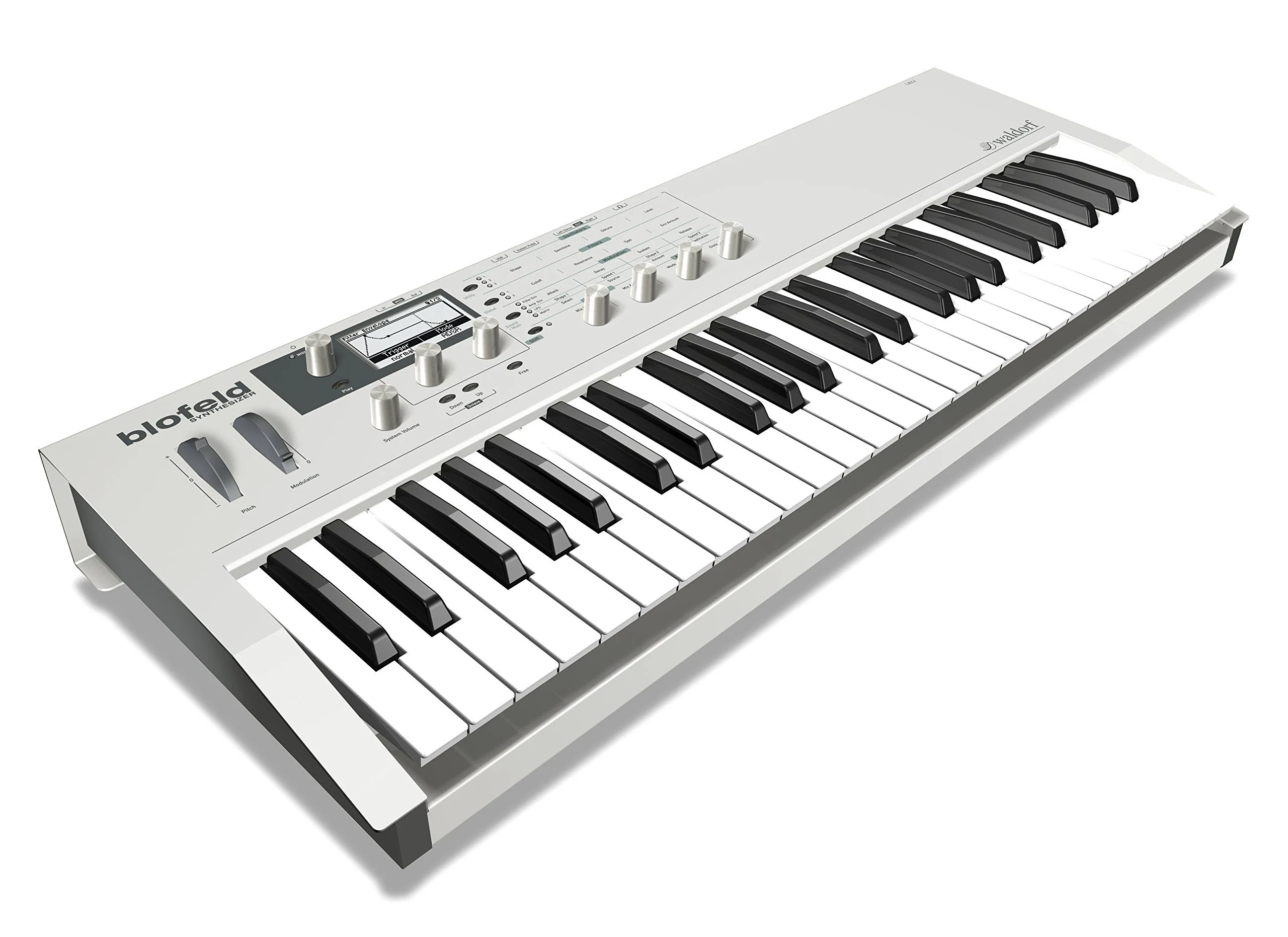 Waldorf Blofeld 49-Keyboard - White - Image 2
