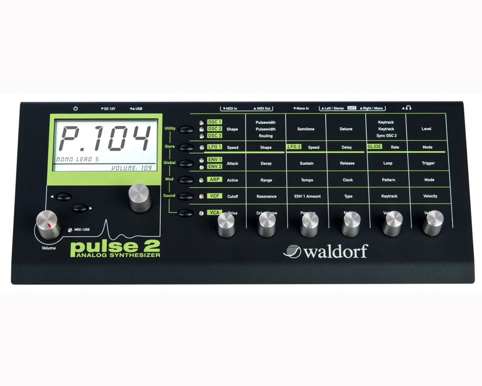 Waldorf Pulse 2 Analog Synthesizer