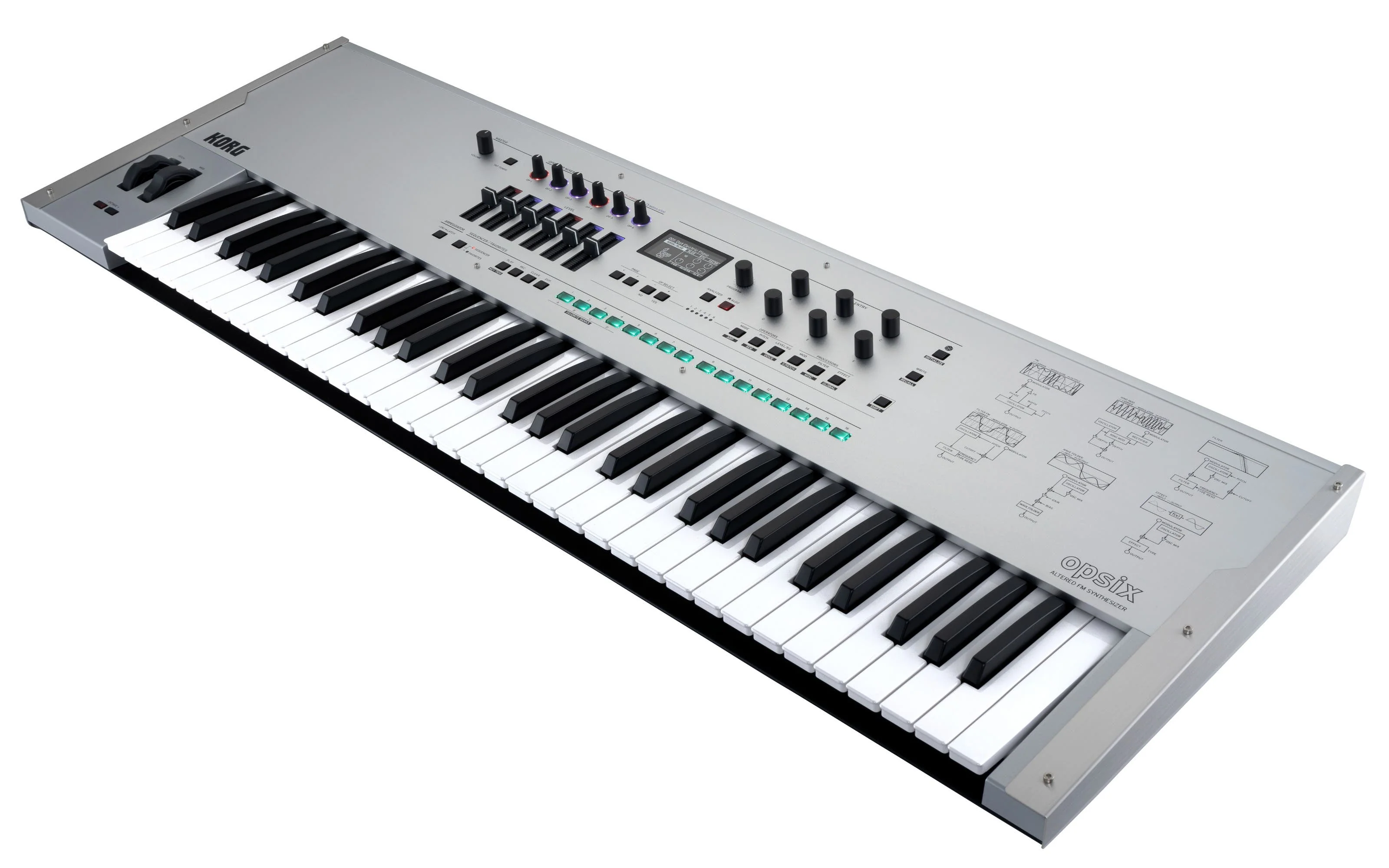 Special Limited Edition Korg Opsix SE Platinum FM Synthesizer With Case - Image 2