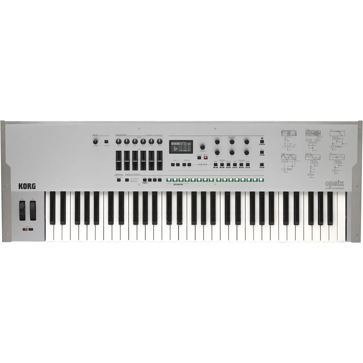 Special Limited Edition Korg Opsix SE Platinum FM Synthesizer With Case - Image 4