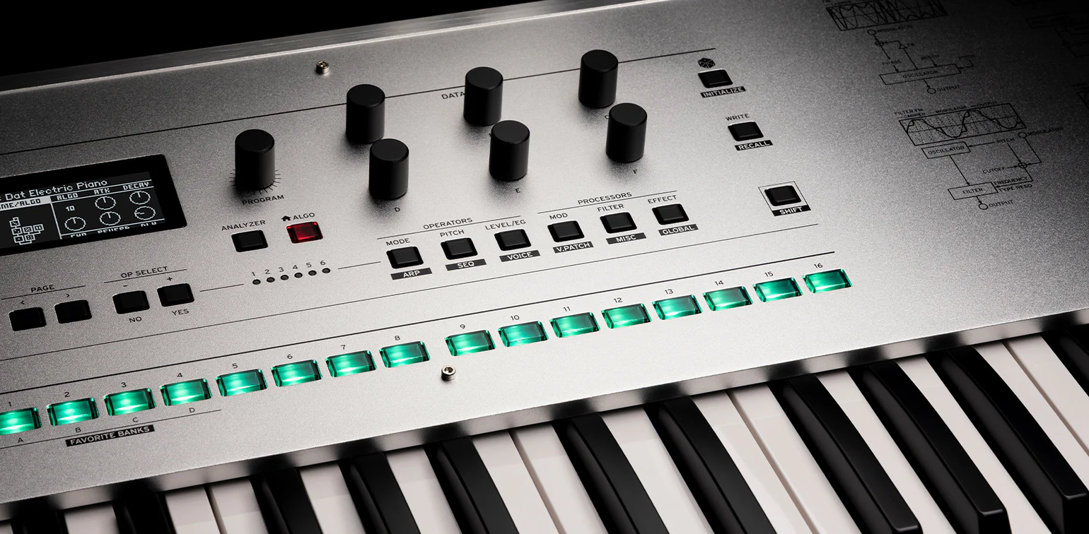 Special Limited Edition Korg Opsix SE Platinum FM Synthesizer With Case - Image 6