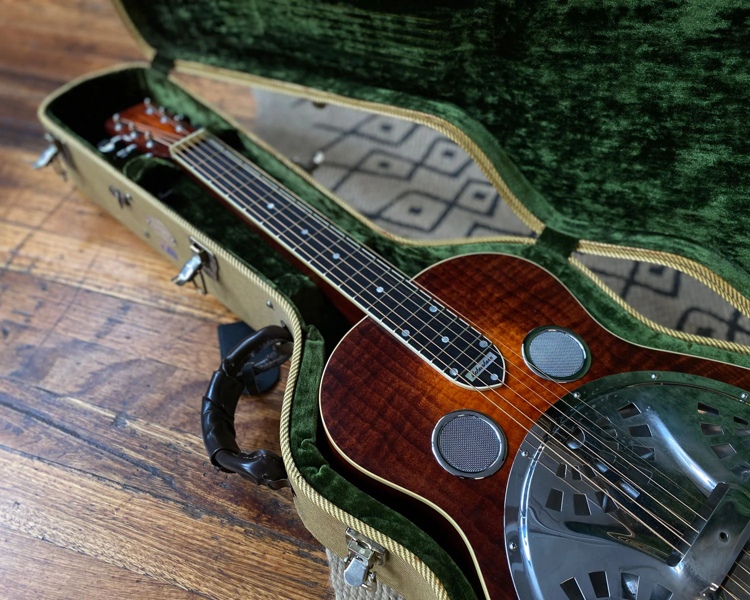 '97 Tim Scheerhorn Slide Guitar - R body Resophonic Guitar - Image 12