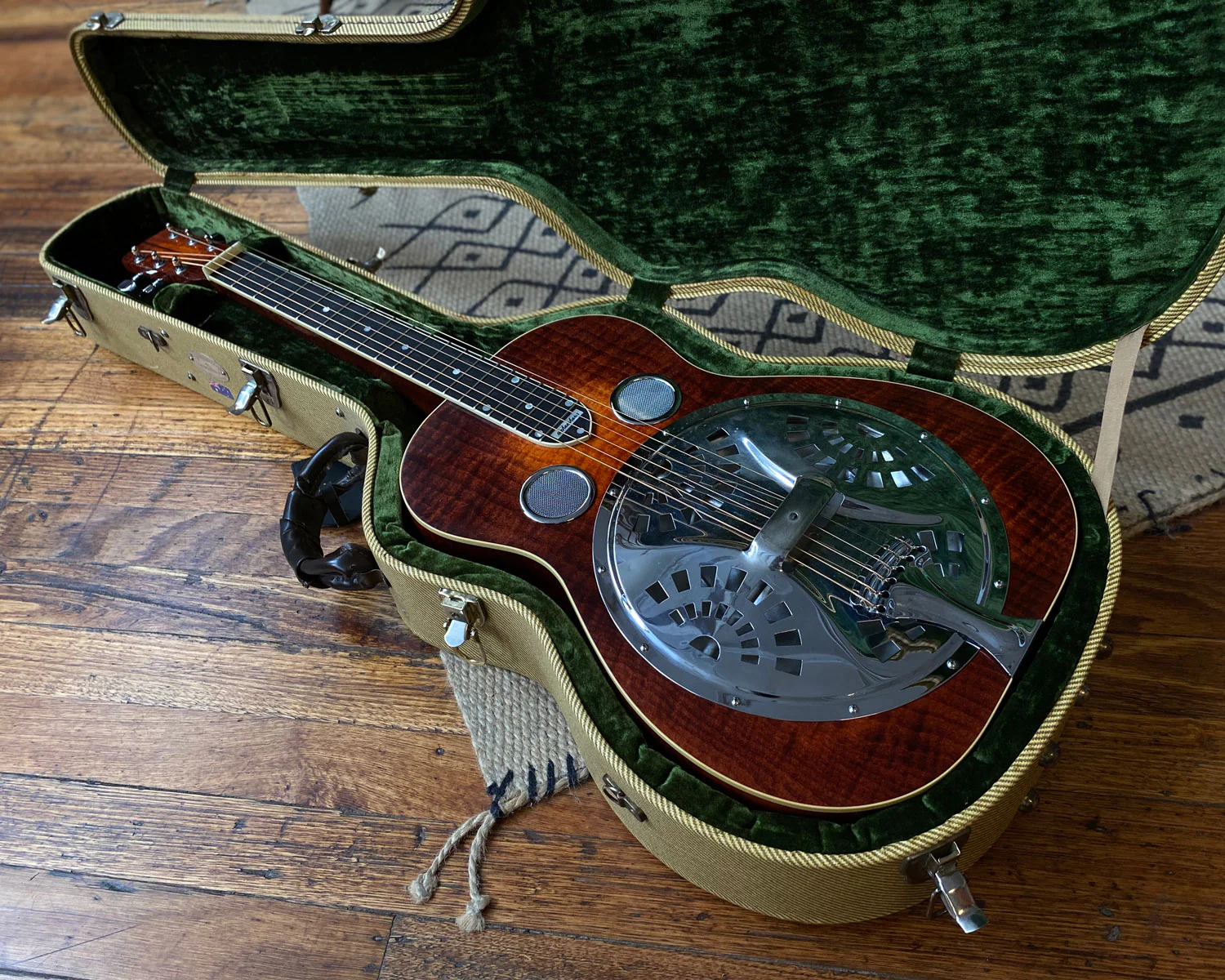 '97 Tim Scheerhorn Slide Guitar - R body Resophonic Guitar - Image 13