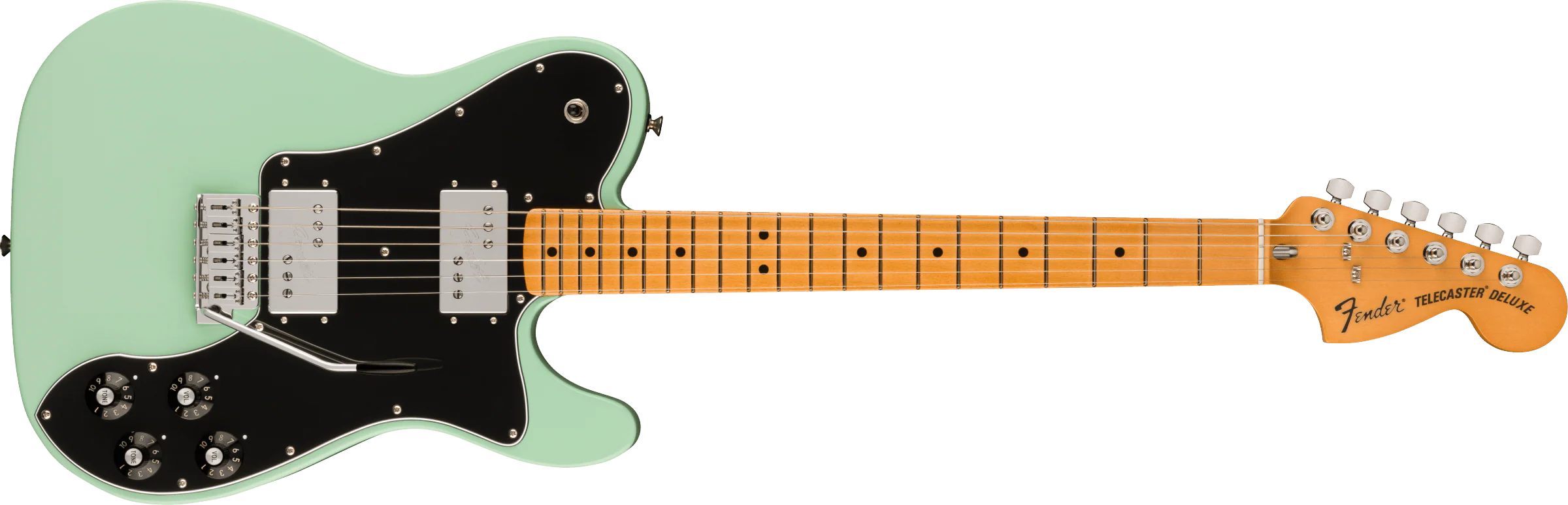 Fender Vintera II 70s Telecaster Deluxe with Tremolo - Surf Green - Image 2