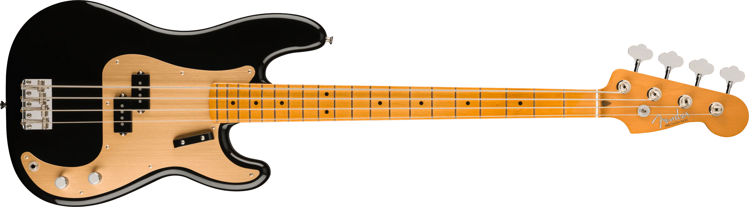 Fender Vintera II 50s Precision Bass - Black - Image 2