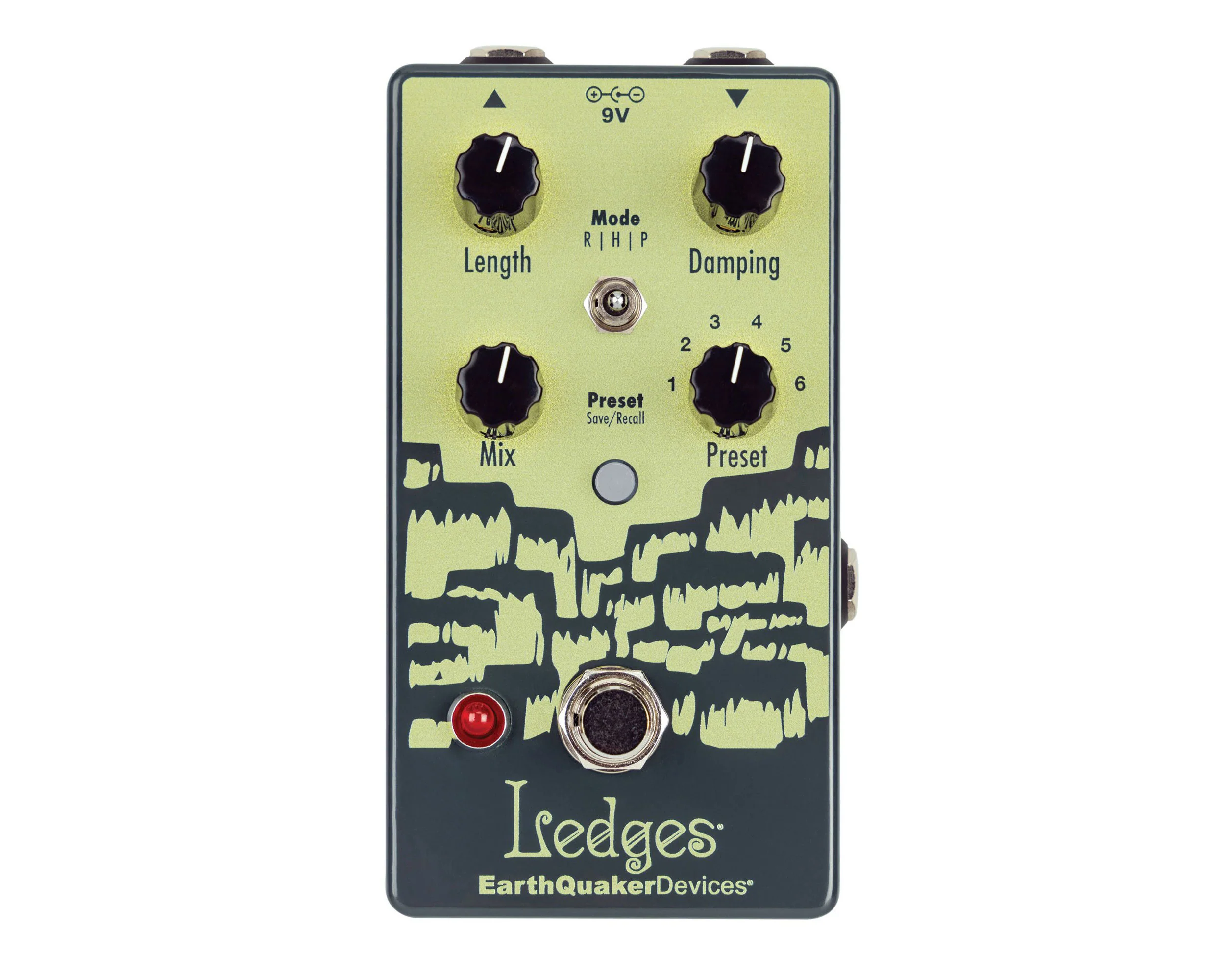 EarthQuaker Devices Ledges Tri-Dimensional Reverberation Machine