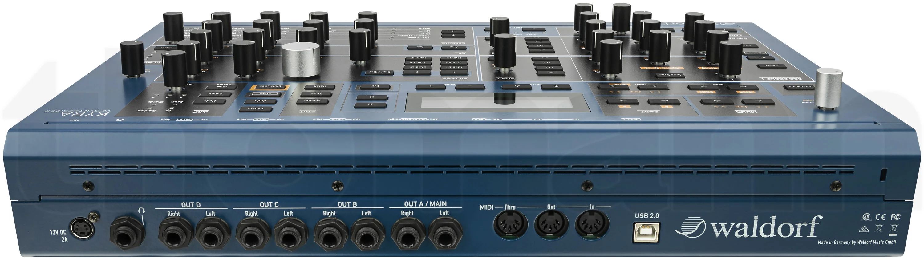 Waldorf Special Edition Seablue Kyra SE 128 Voice Desktop Synthesizer - Image 6