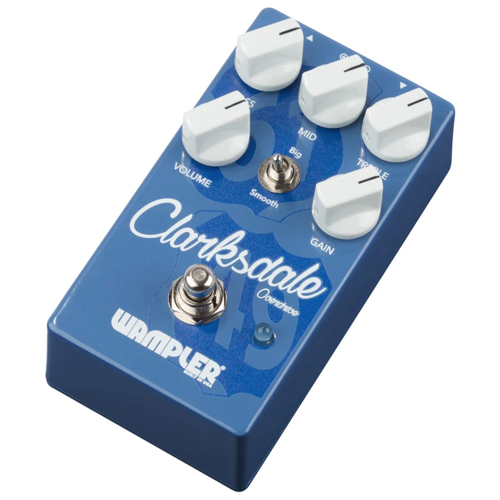 Wampler Clarksdale Classic Overdrive Pedal with Mid Control - Image 4