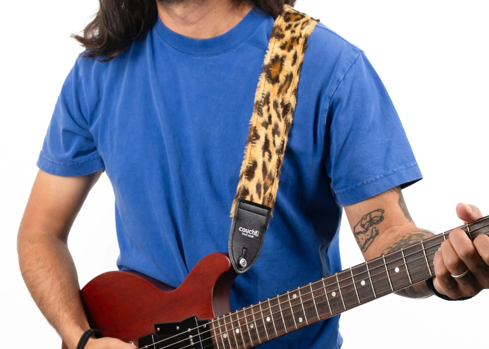 Couch Straps Cheetah Print Guitar Strap - Image 5