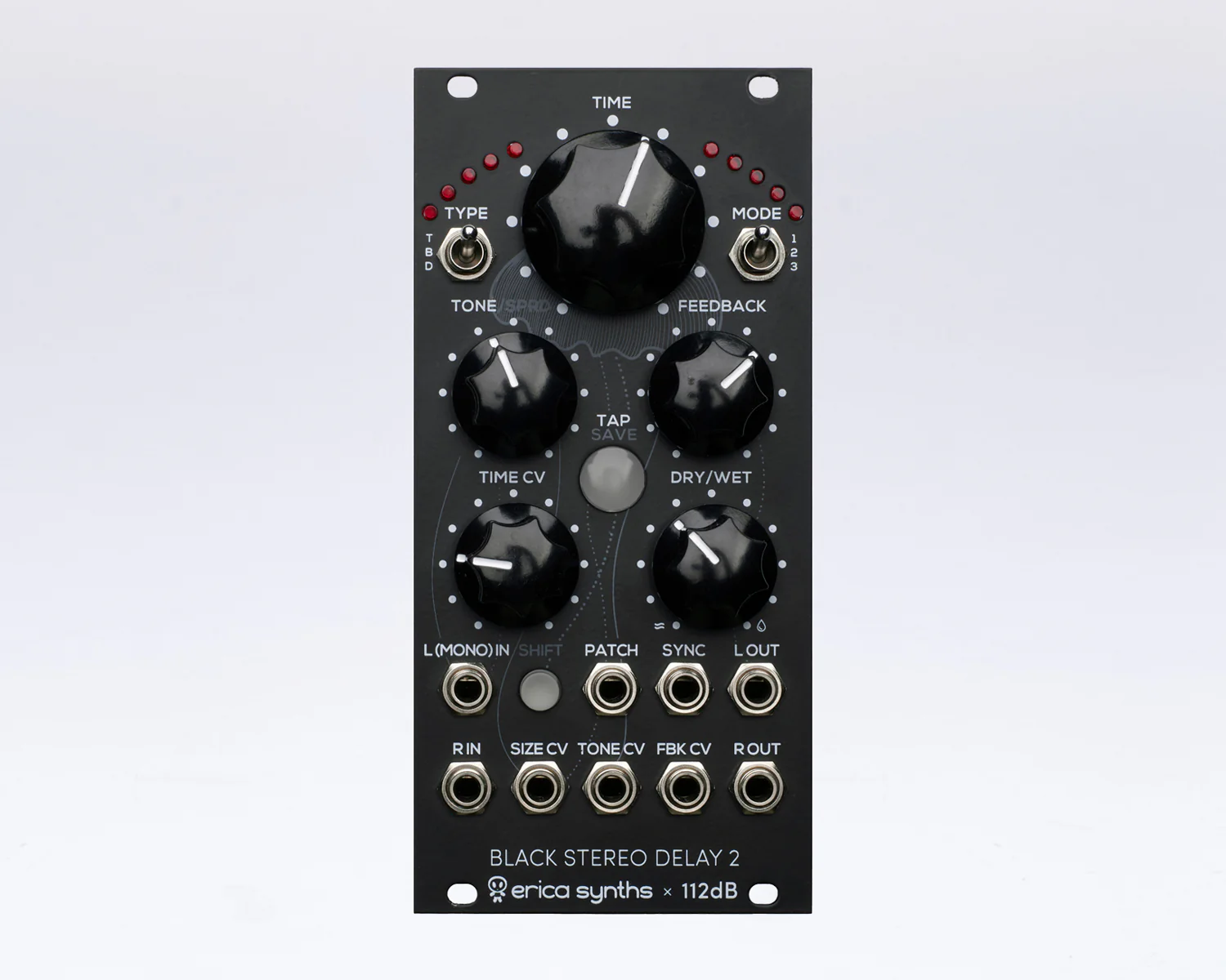 Erica Synths Black Stereo Delay2