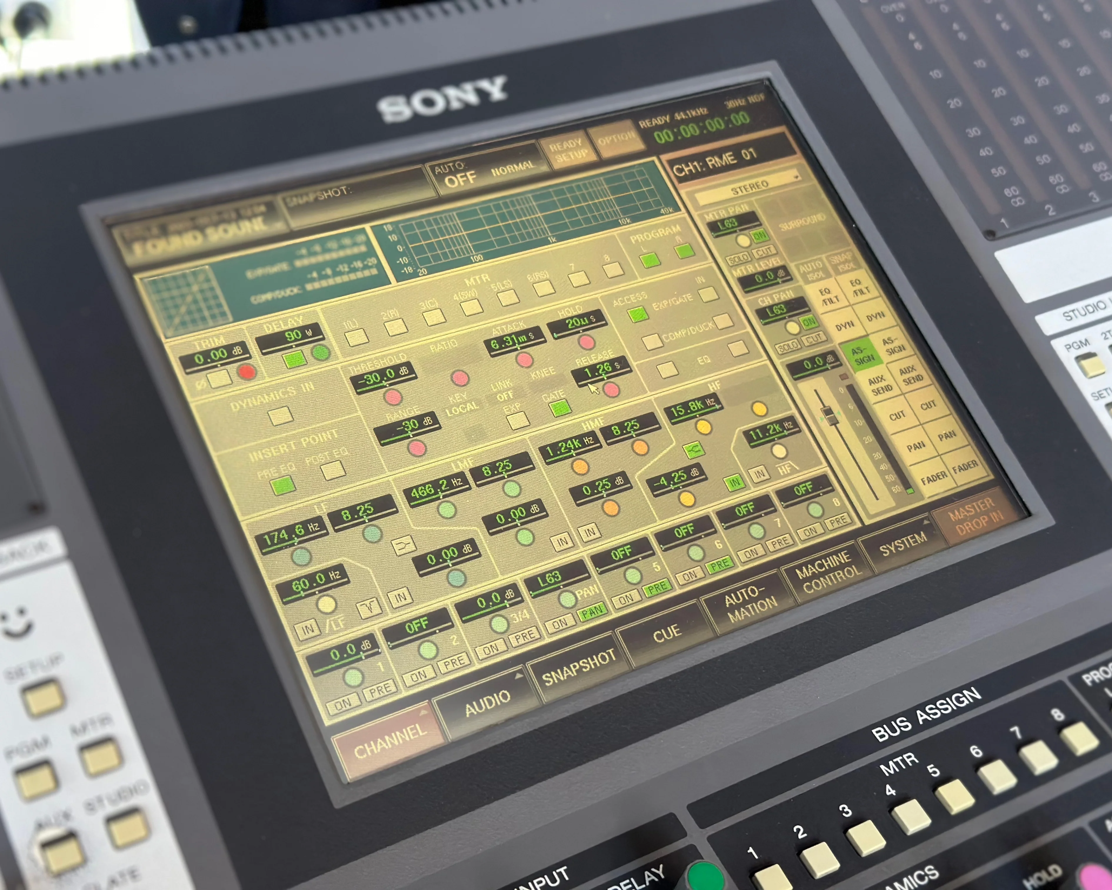 Sony DMX-R100 - 48 Channel Digital Audio Mixer - Image 10