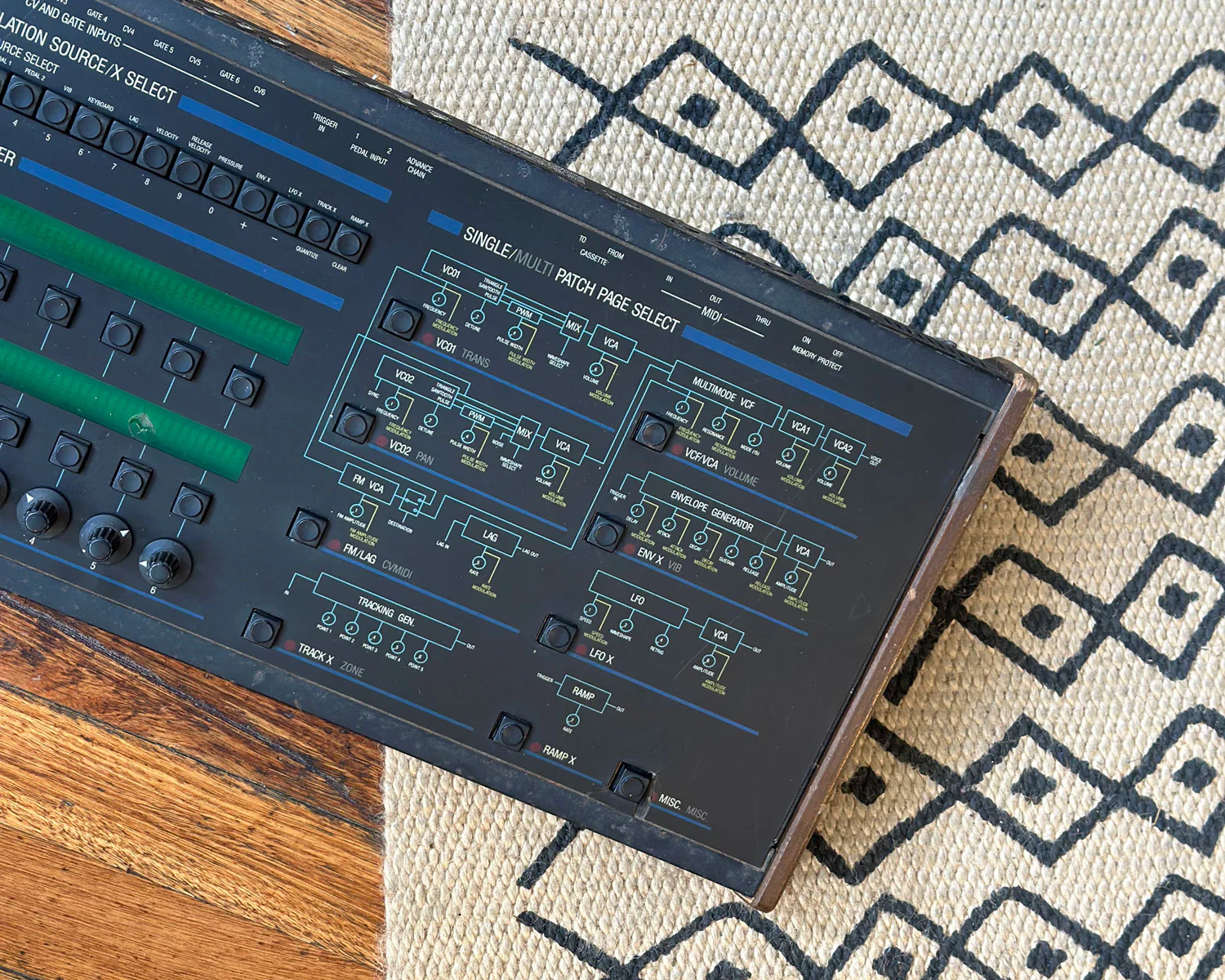 '80s Oberheim XP-1 Xpander Six-Voice Analogue Synthesiser 🇺🇸 - Image 15