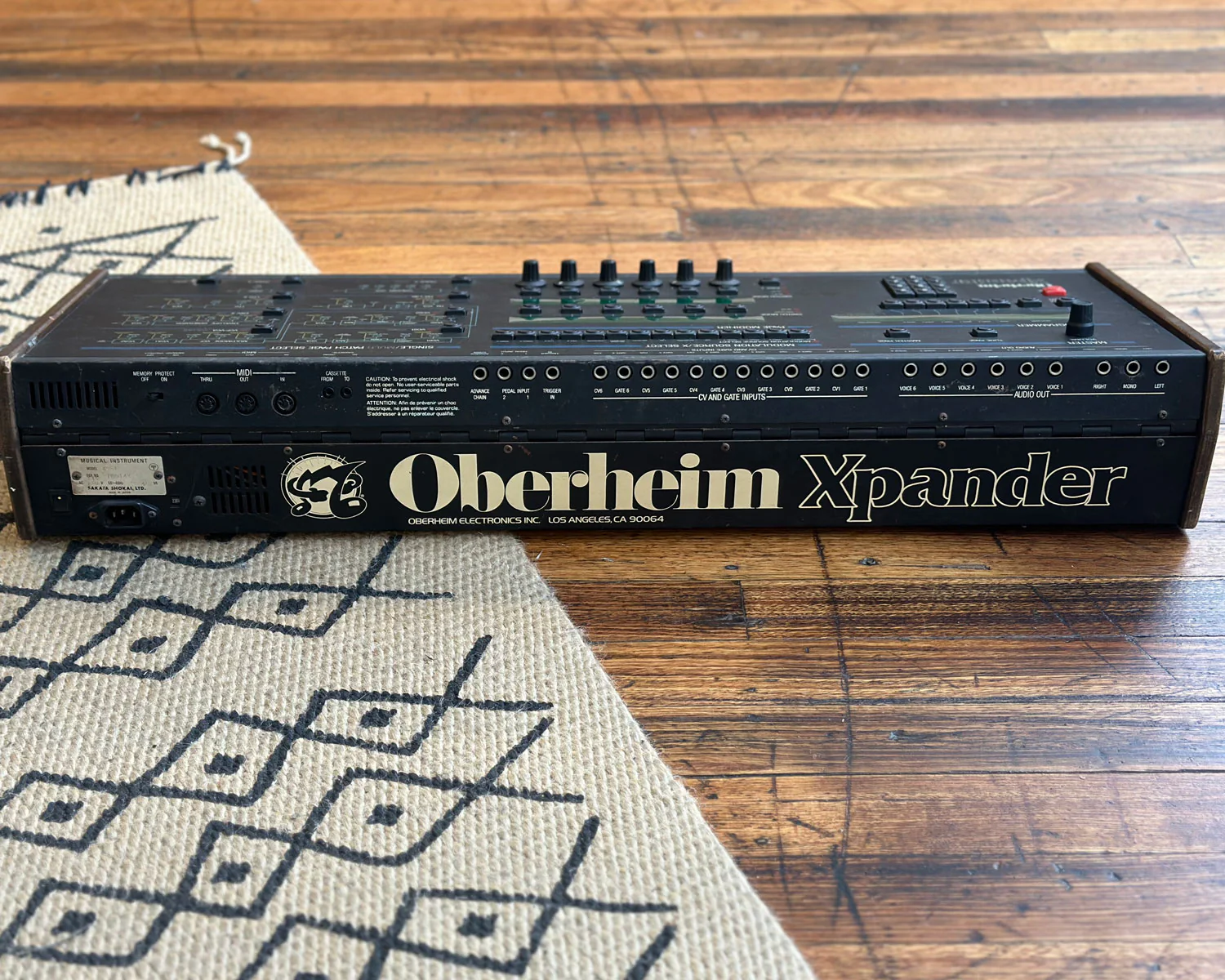 '80s Oberheim XP-1 Xpander Six-Voice Analogue Synthesiser 🇺🇸 - Image 4