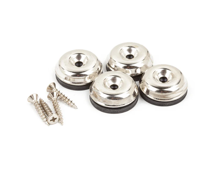 4 x Fender Pure Vintage Sphinx Glides - Nickel
