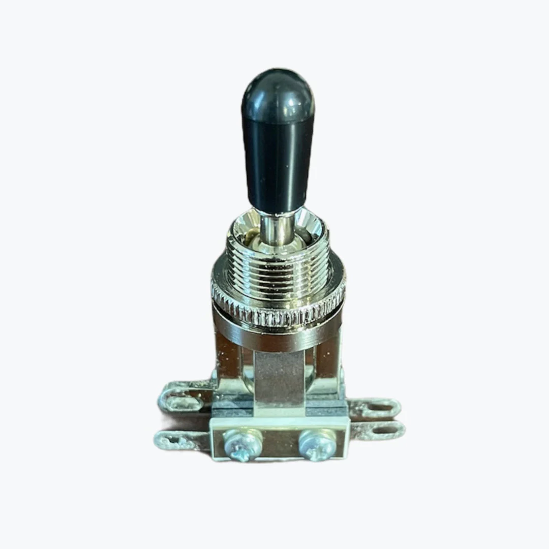 Switchcraft Short Straight Toggle Switch - Black Tip - Image 2