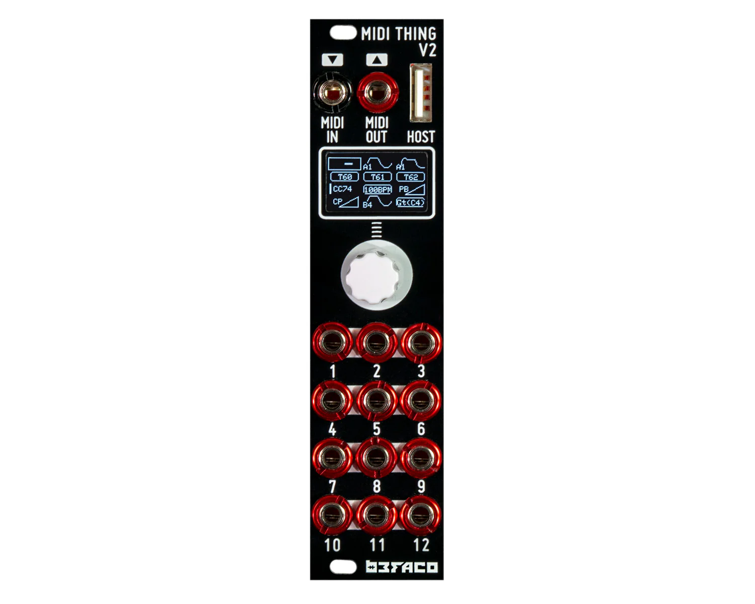 Befaco Midi Thing V2 MIDI to CV Converter Module