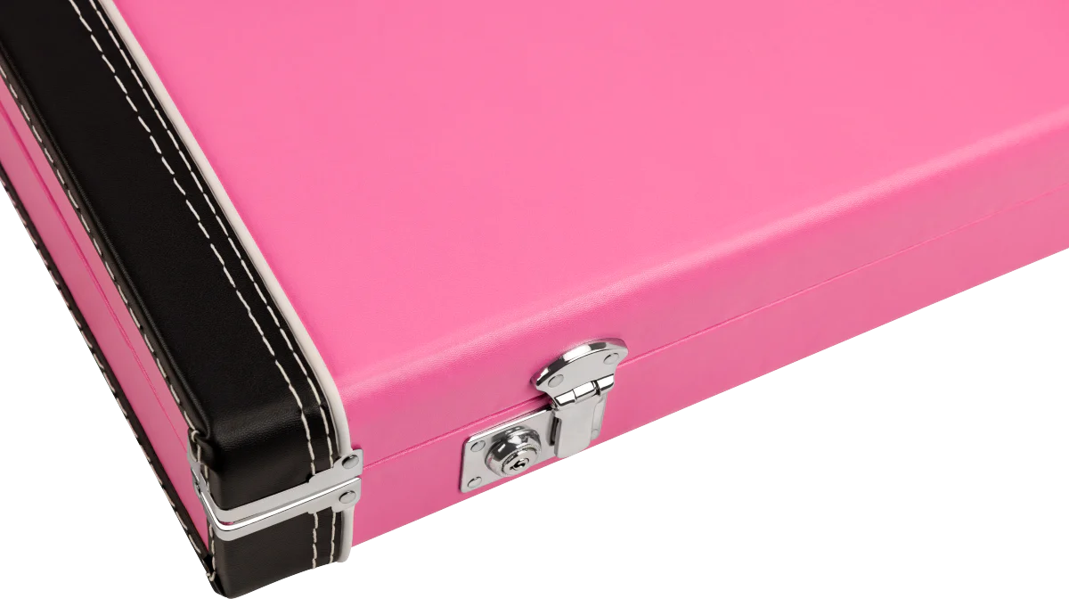 Fender Joe Strummer Strat/Tele Case - Pink Leopard - Image 7
