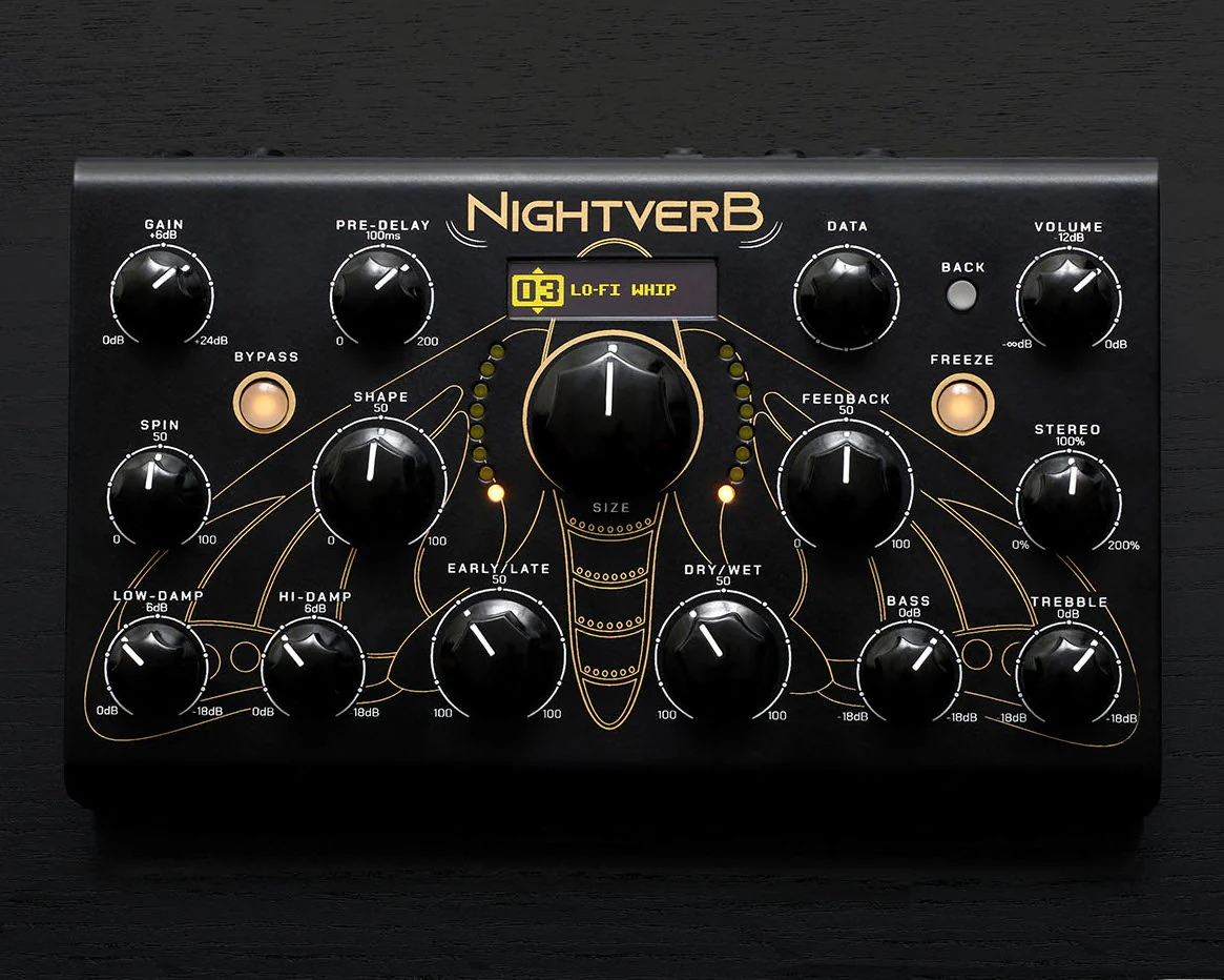 Erica Synths Nightverb Desktop Reverb Effects Unit