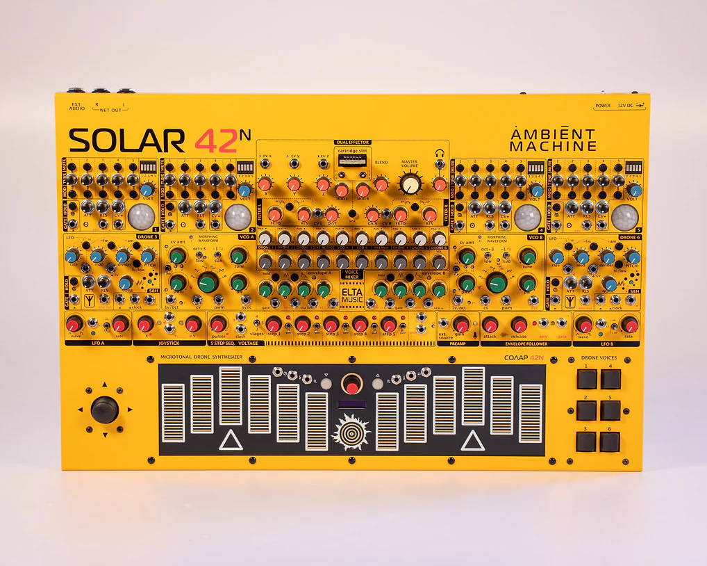 ELTA Music SOLAR 42ⁿ Microtonal Drone Ambient Machine - Maize Yellow