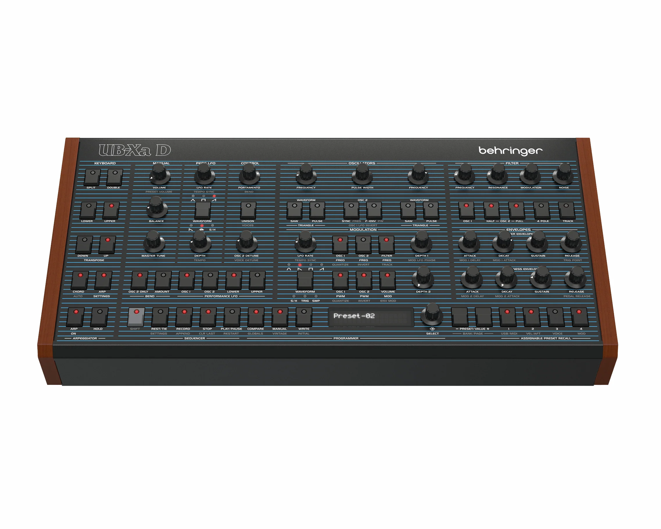 Behringer UB-Xa D Desktop Analog Polyphonic Desktop Synthesizer
