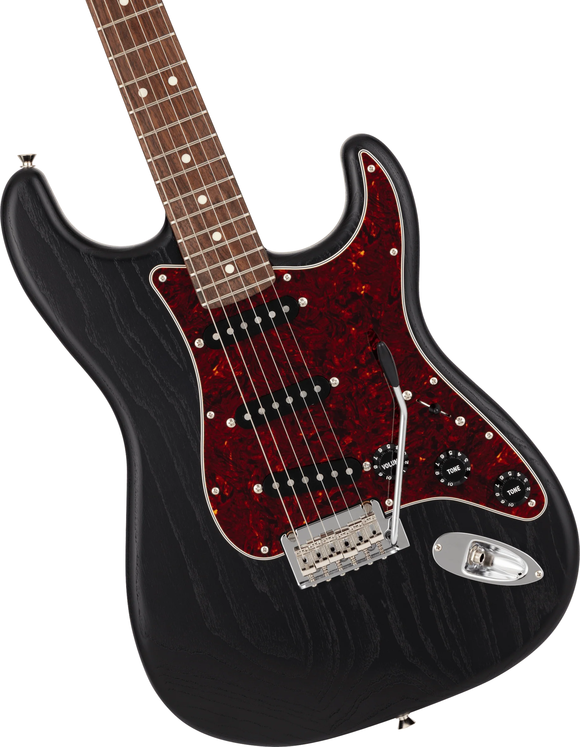 Fender Made in Japan Limited Stratocaster Raw Ash - Black - Image 6