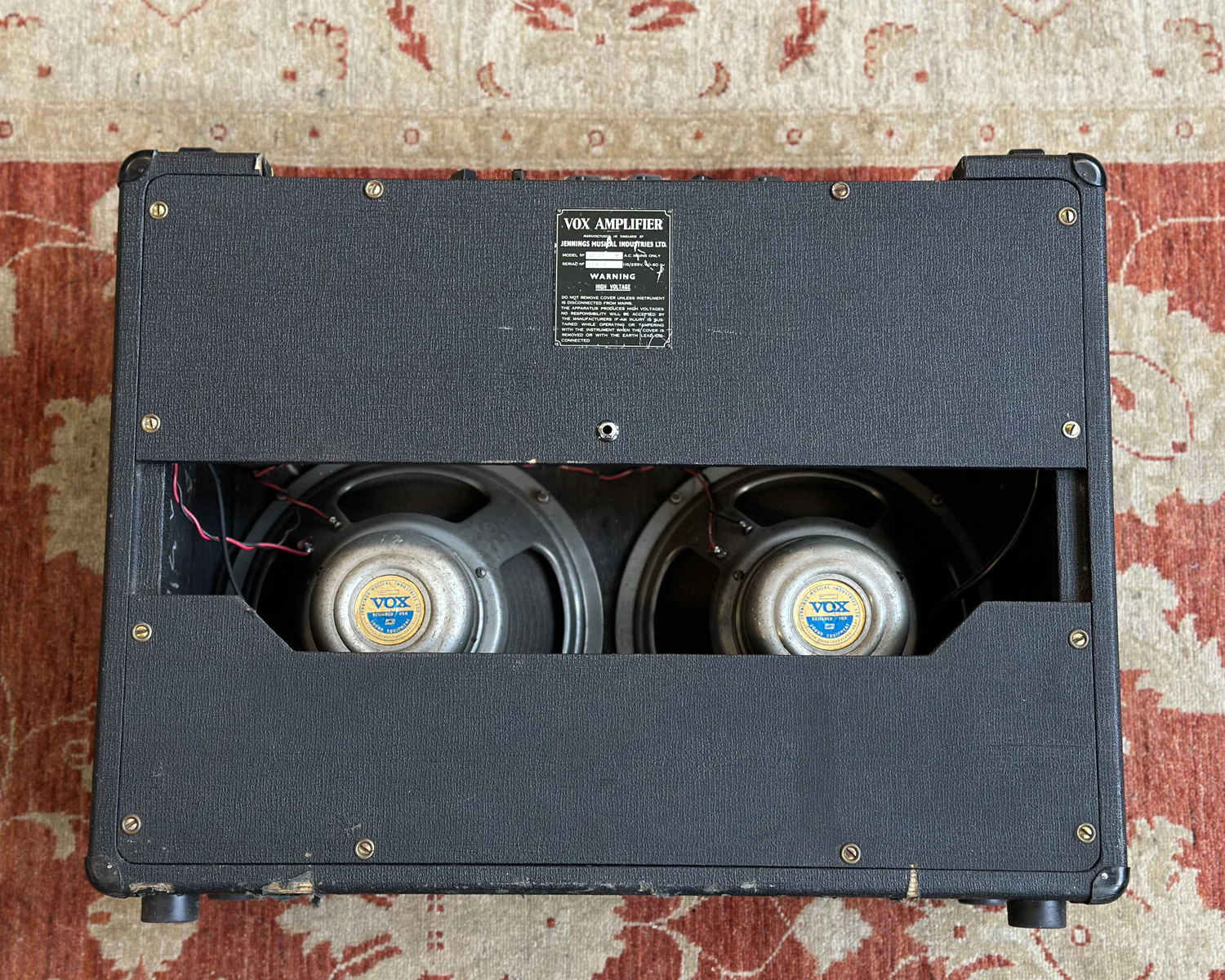 1964 VOX (JMI/Jennings) AC-30 Treble (Thirty Twin) - Non Top Boost Model - Made in UK - Image 3