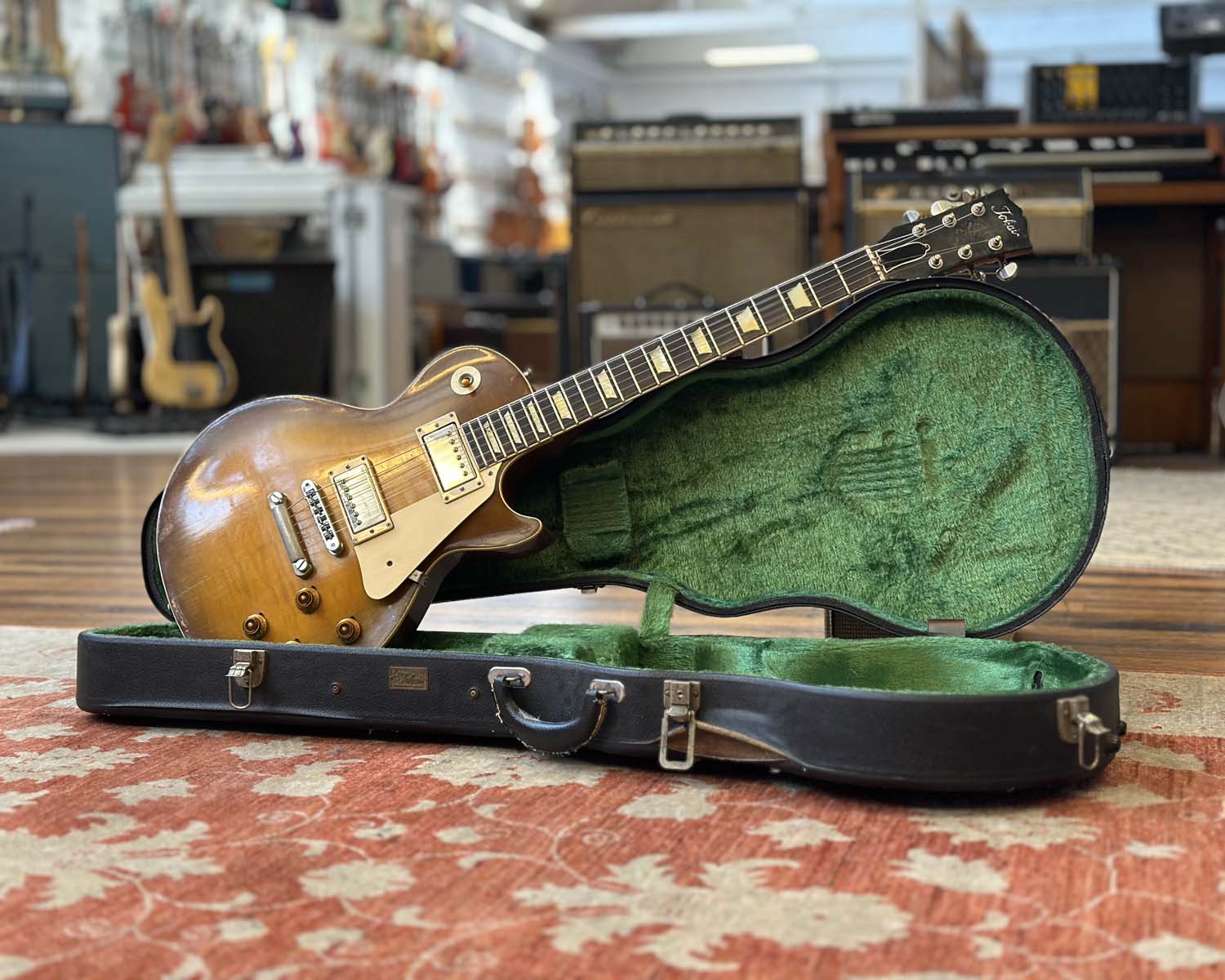 1980 Tokai Reborn Old - '58 Burst Lawsuit / LS-120 - Open Book Headstock w/ OHSC - Made in Japan (4.4kg) - Image 13
