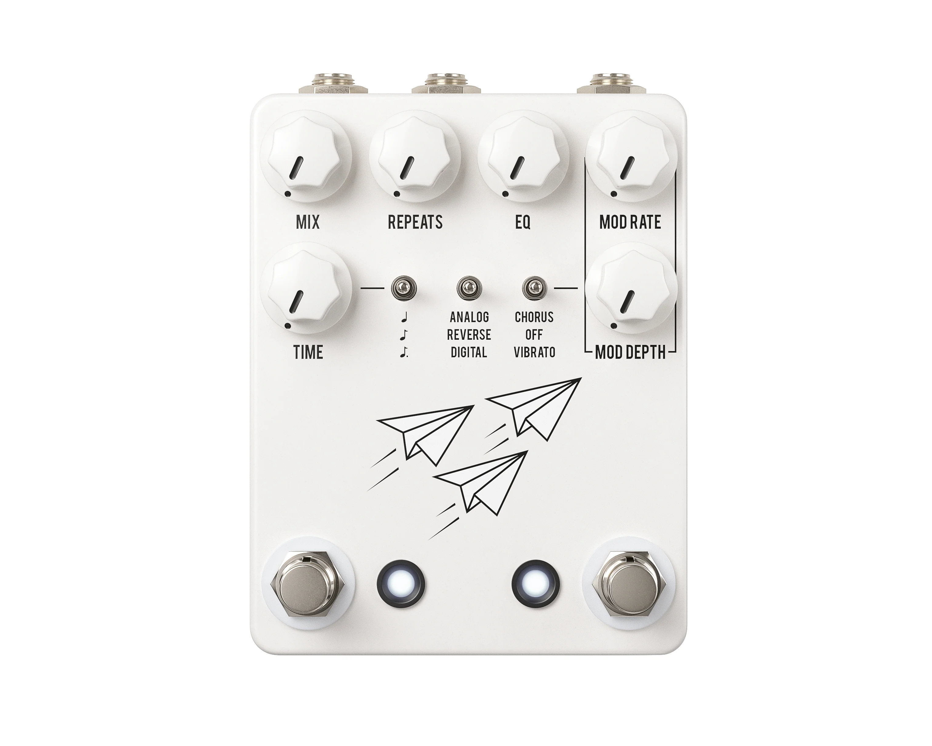 JHS Pedals Flight Delay - (White)