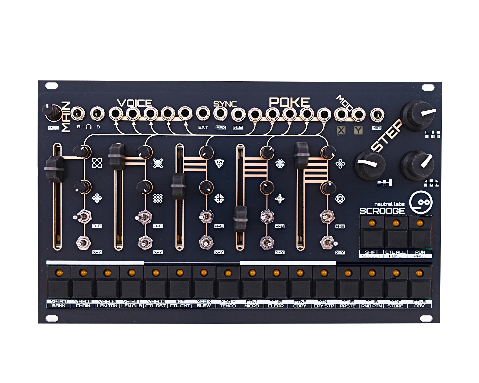 Neutral Labs Scrooge Sequenced Malfunction Generator - Eurorack