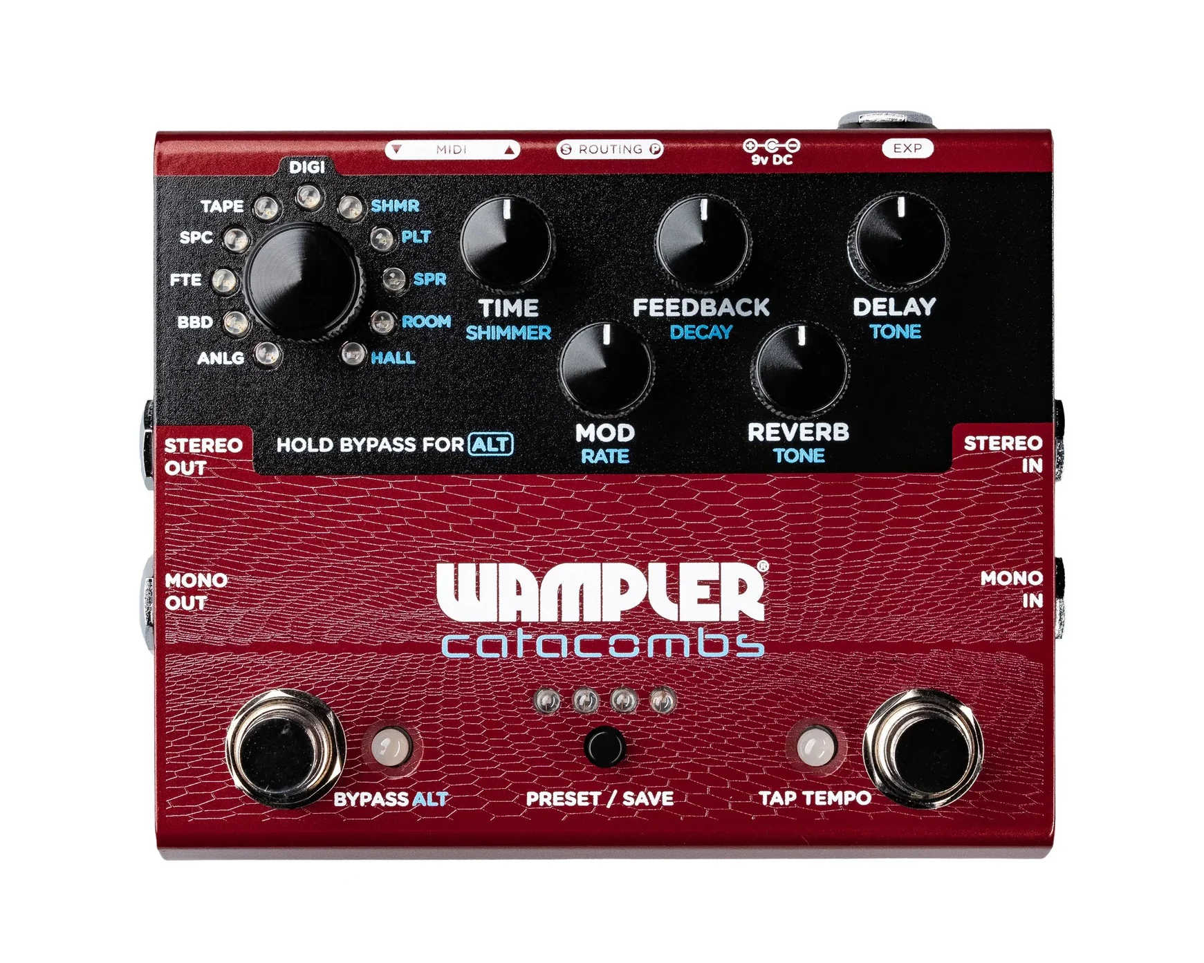 Wampler Catacombs Reverb and Delay